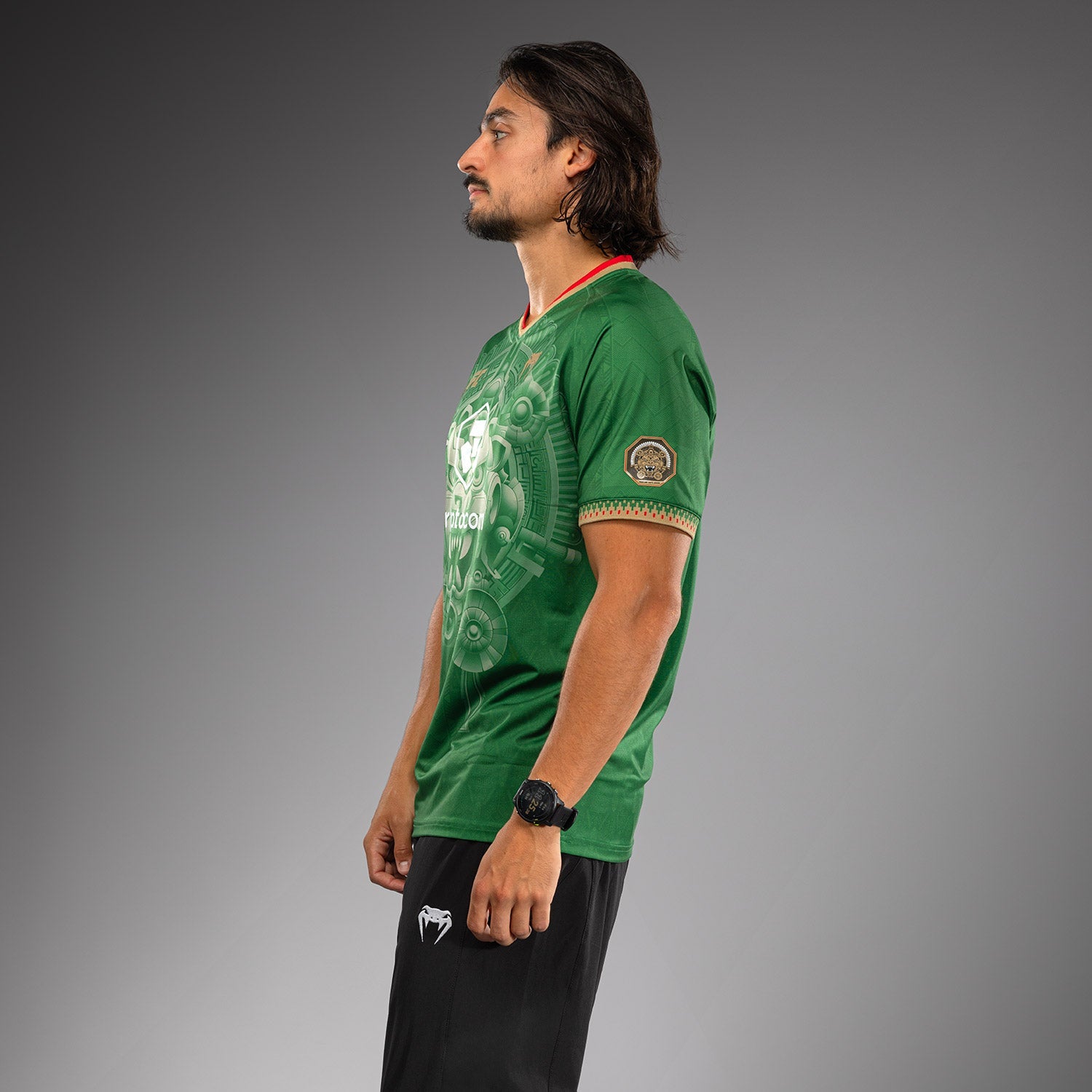 Pánský dres Noche UFC 2.0 od Venum Green Authentic Fight Night Walkout