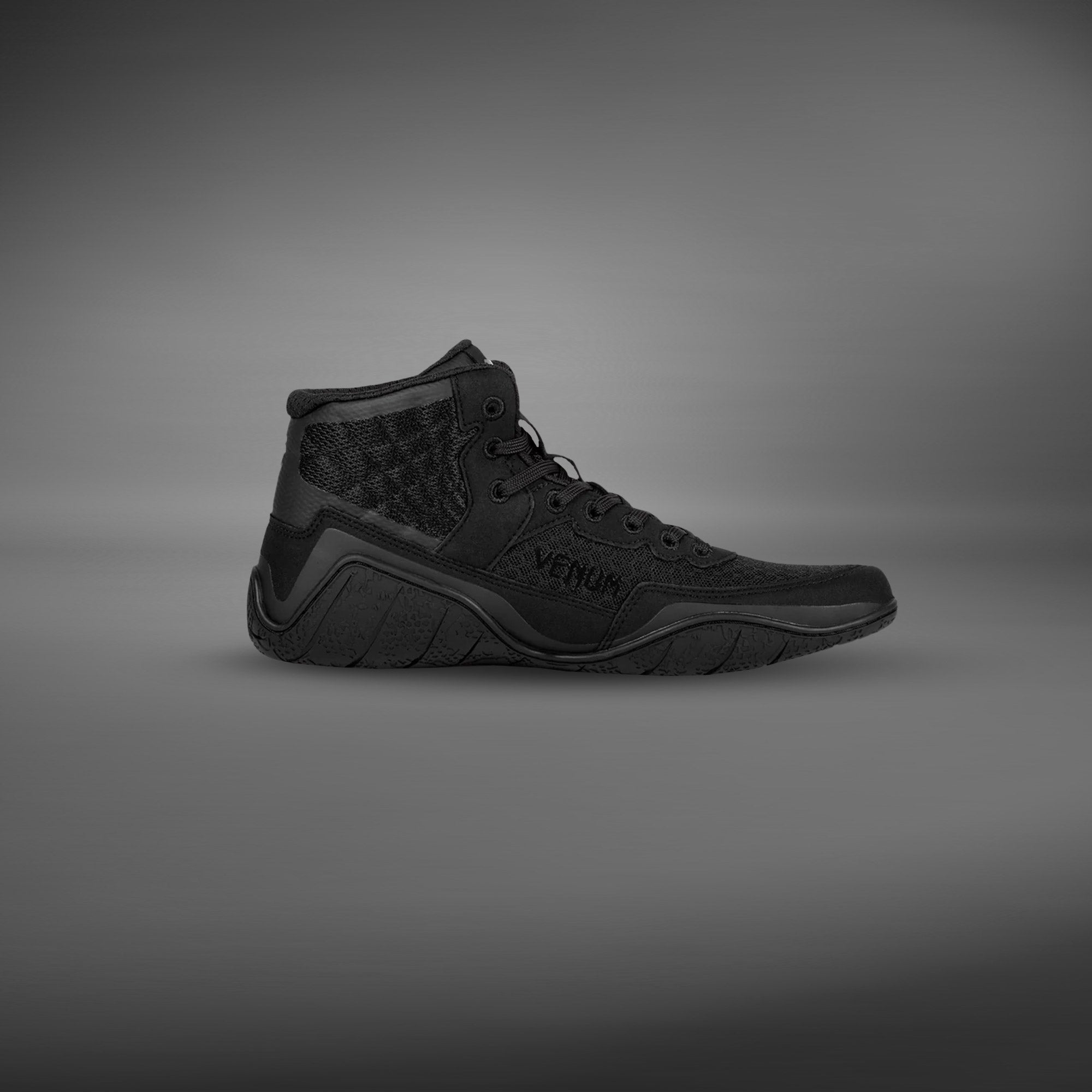 Venum Elite Zápasnické boty - Černá/Černá