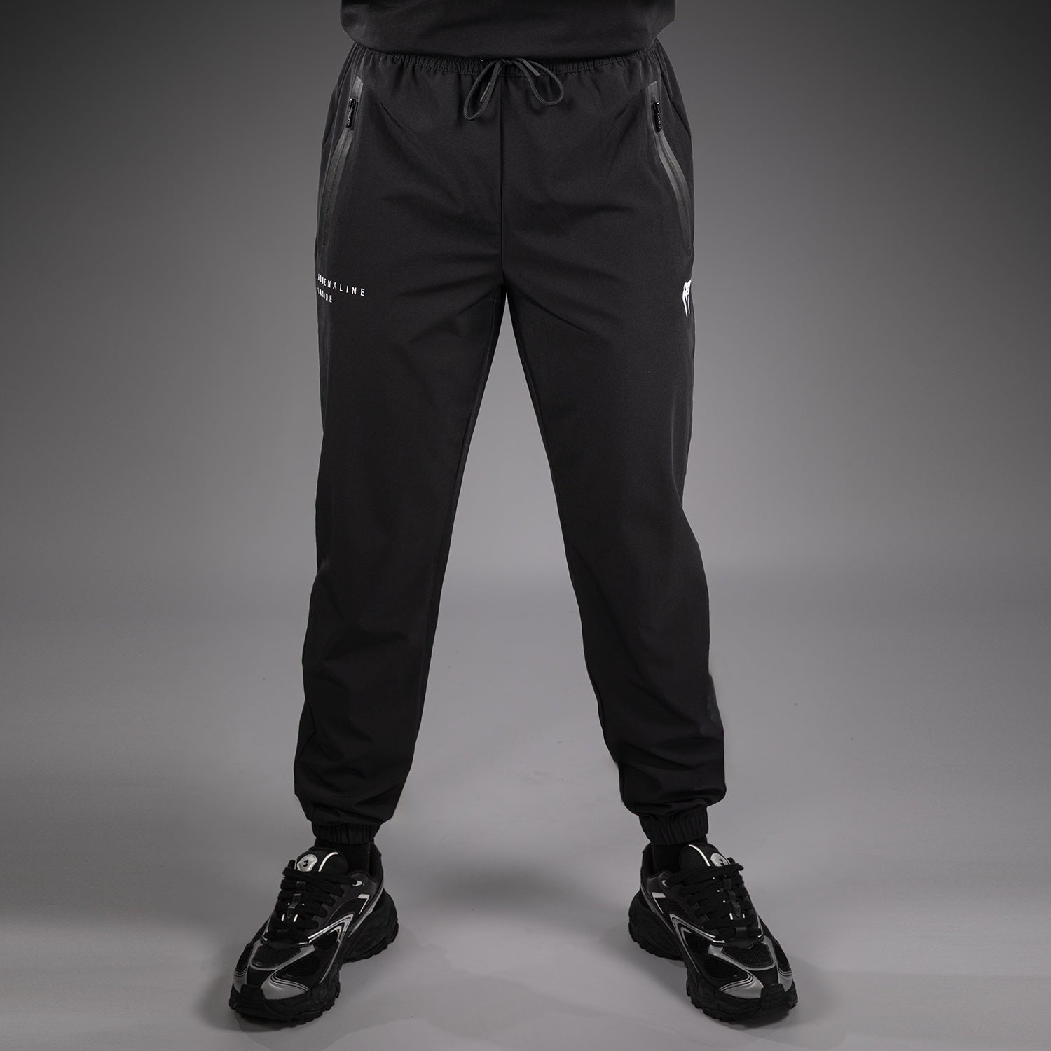 Venum Adrenaline Joggers - Černá/Stříbrná Šedá