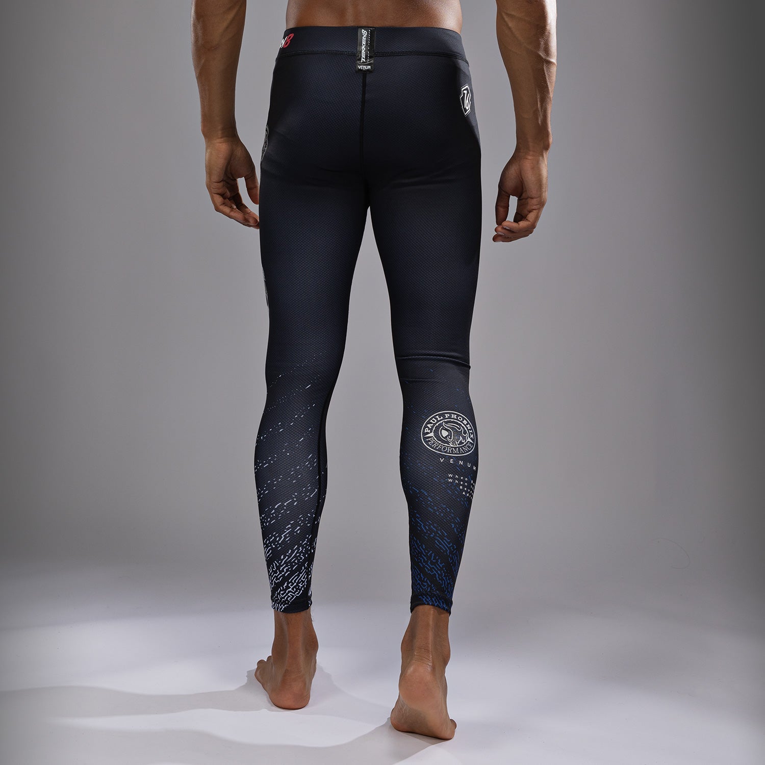 Venum x TEKKEN 8 - Paul Phoenix Spats - Černá/Modrá
