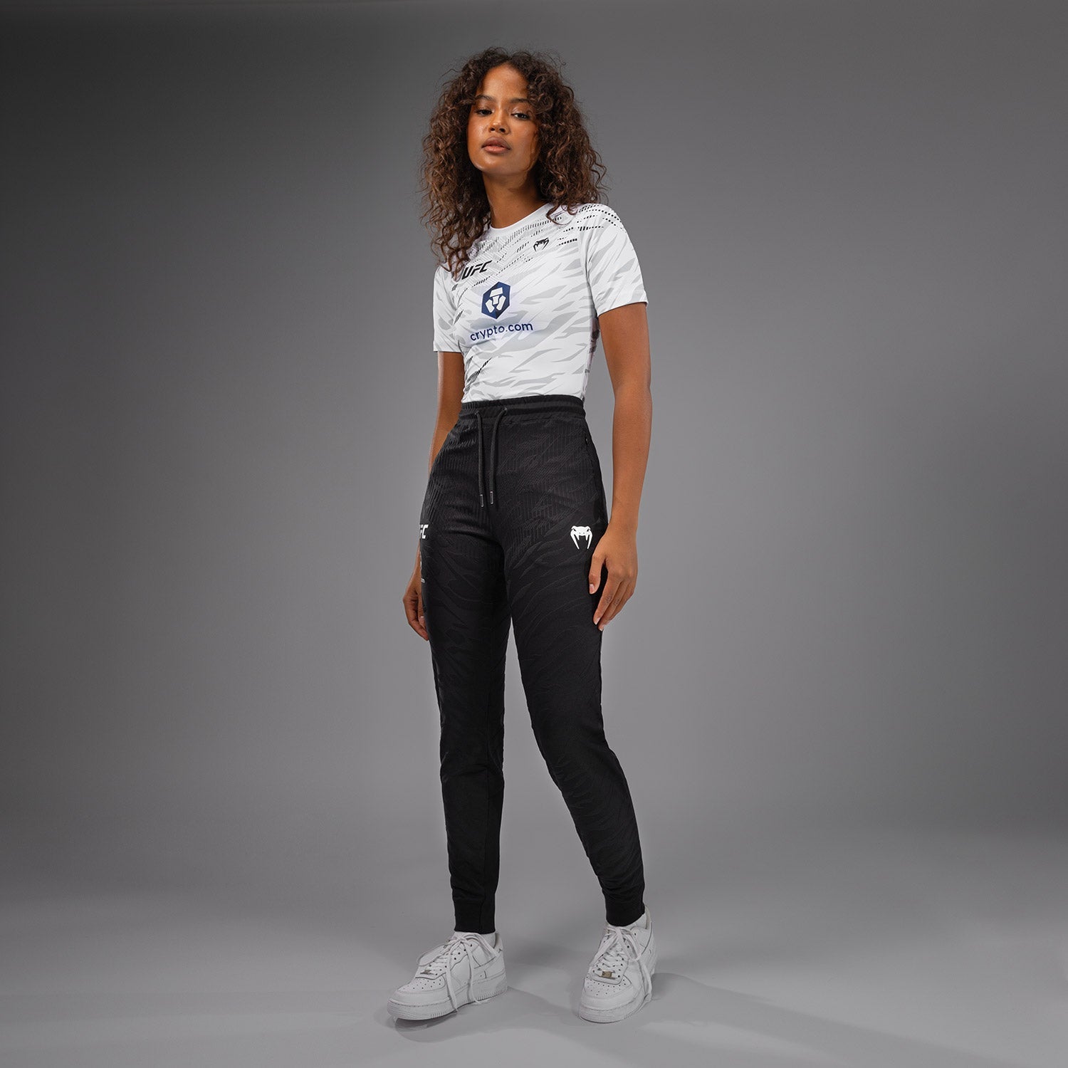 UFC Fusion by Venum Dámské kalhoty Authentic Fight Night Walkout - Černá