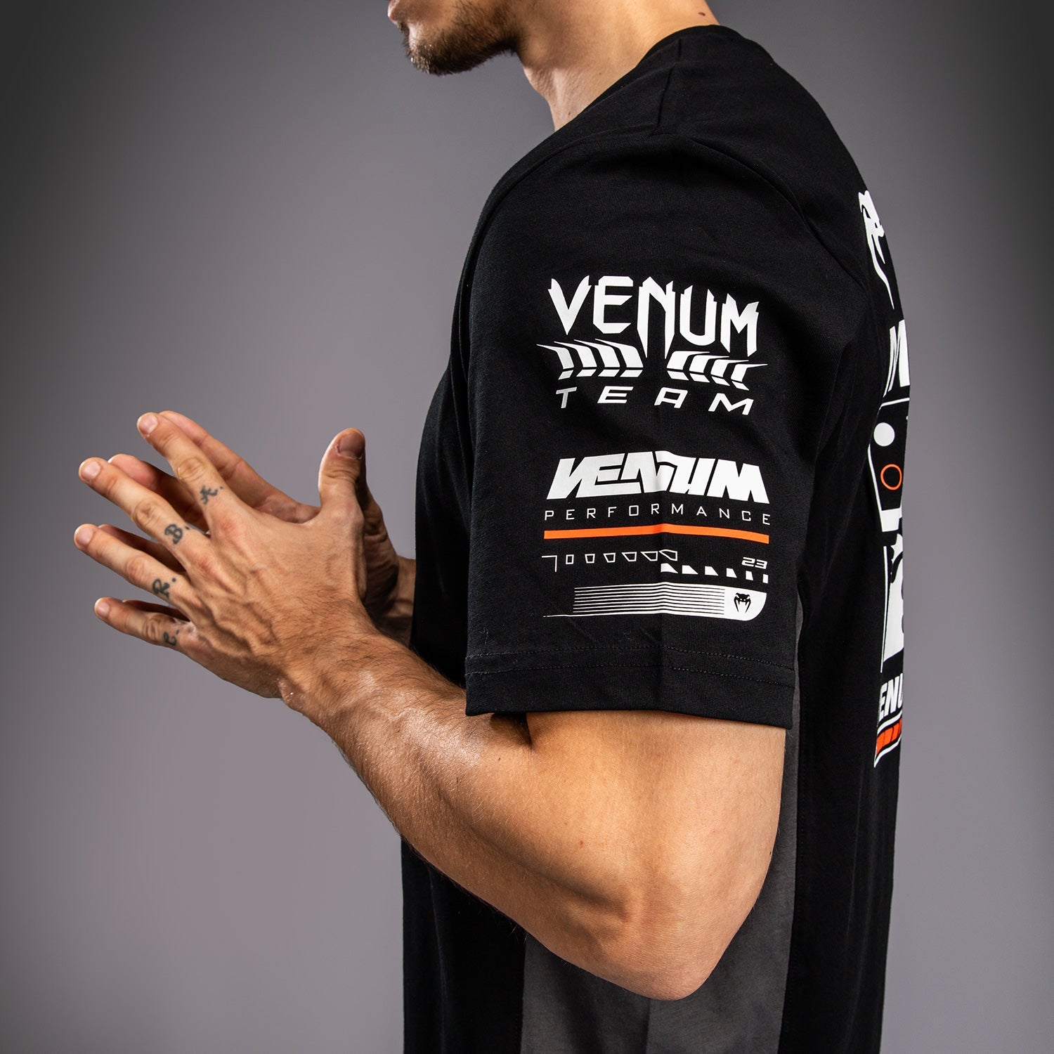 Venum Motorsport Tričko - Tmavě černá
