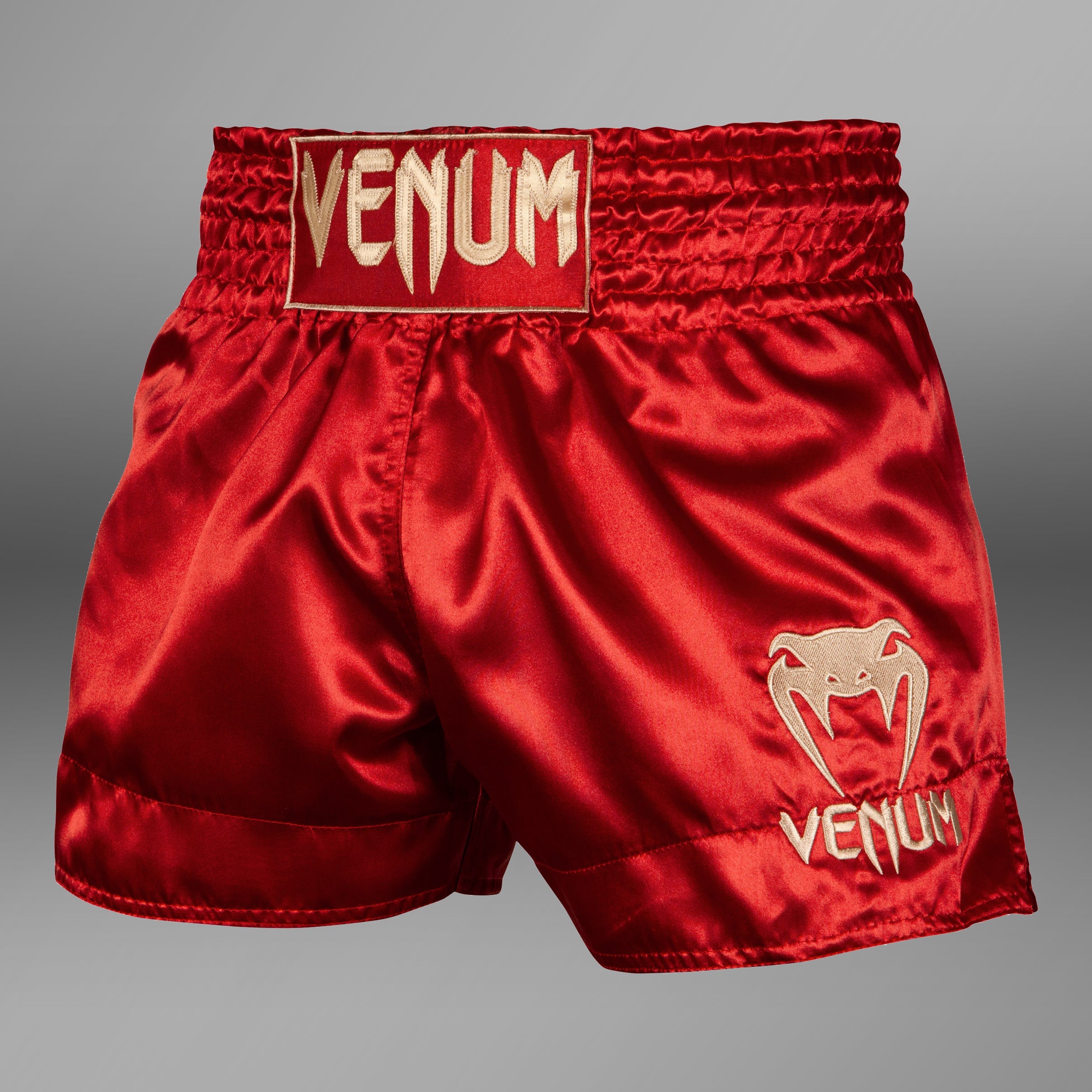 Venum Classic Muay Thai Šortky - Bordeaux/Zlatá