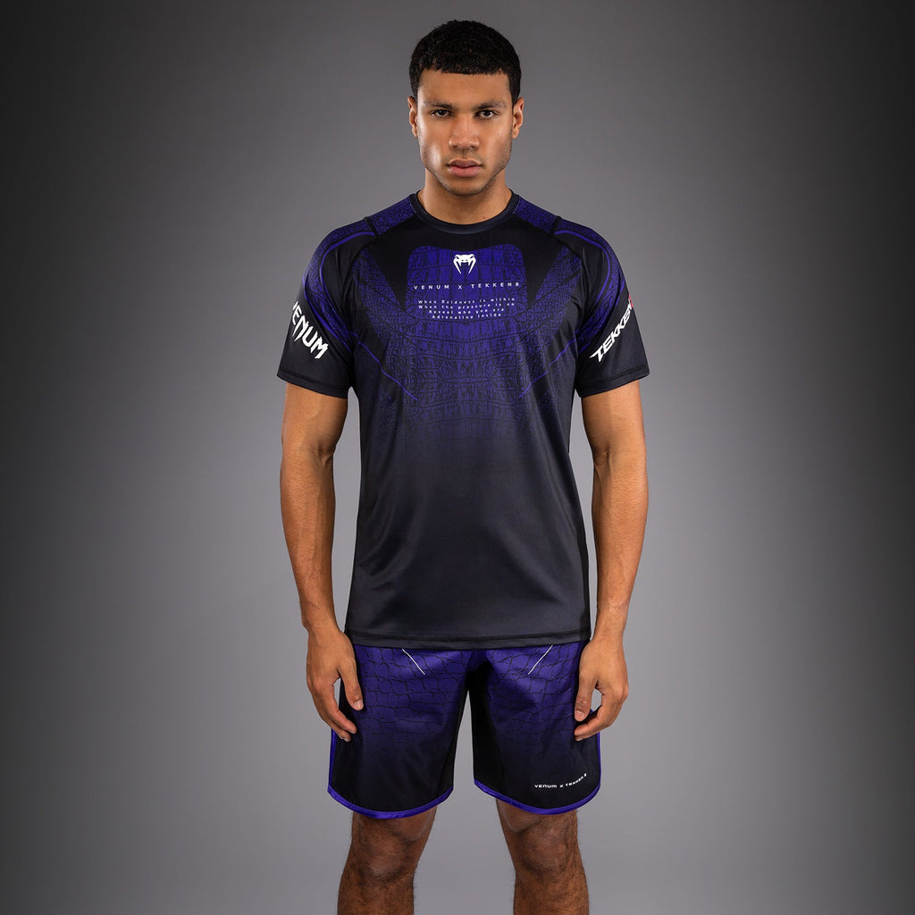 Venum x TEKKEN 8 Dry-Tech Tričko - Kazuya - Černá/Fialová