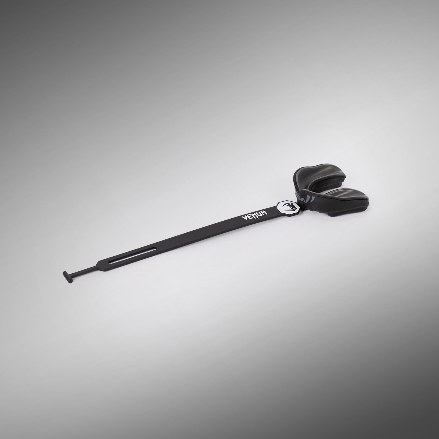 Venum Challenger Dětský chránič zubů Pásek/Bez pásku - Černá/Šedá