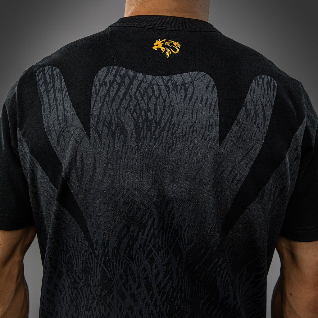 Venum x Chimaev Tričko - Černá/Šedá