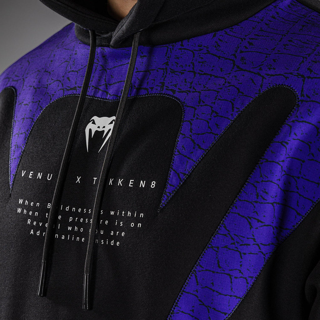 Venum x TEKKEN 8 Mikina s kapucí - Kazuya - Černá/Fialová