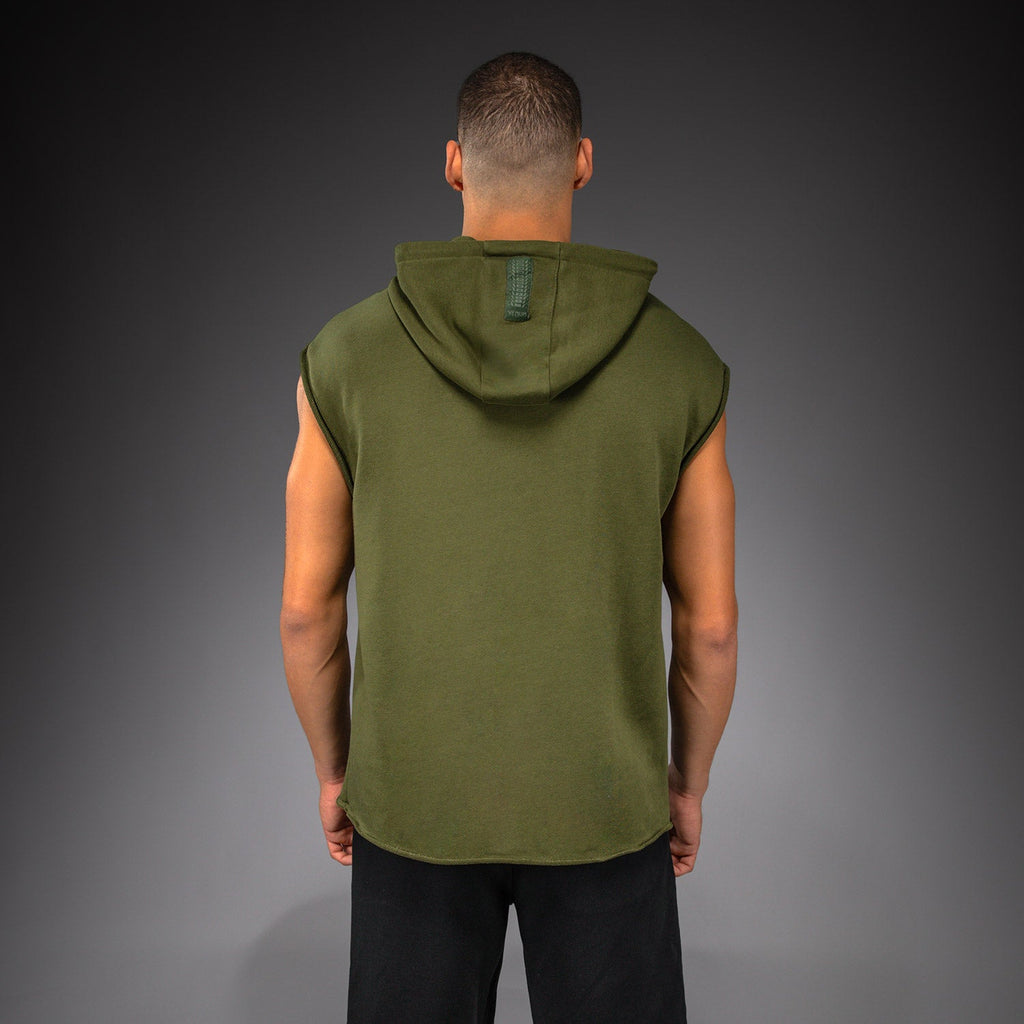 Venum Boxing VT Bezrukávová Mikina - Vojenská Zelená