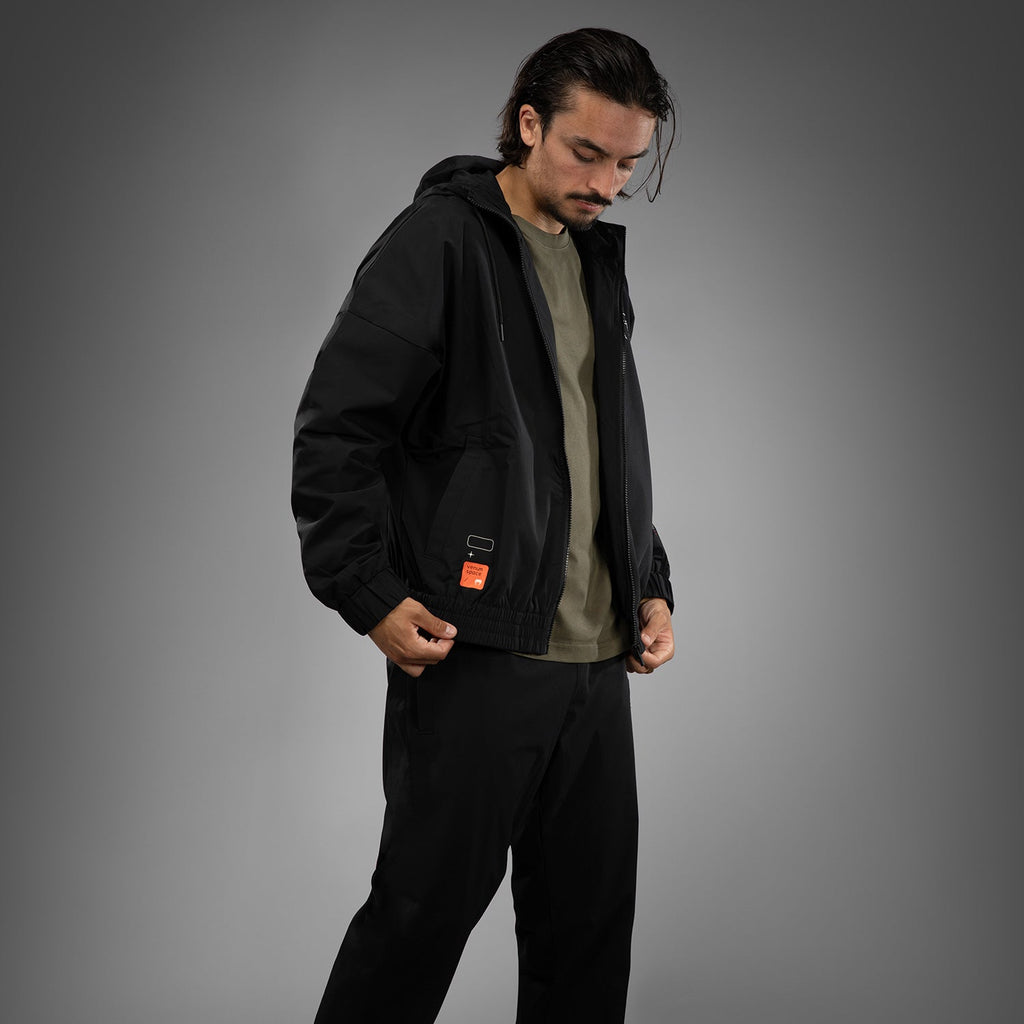 Venum Eclipse Track Jacket - Černá/Slonová kost