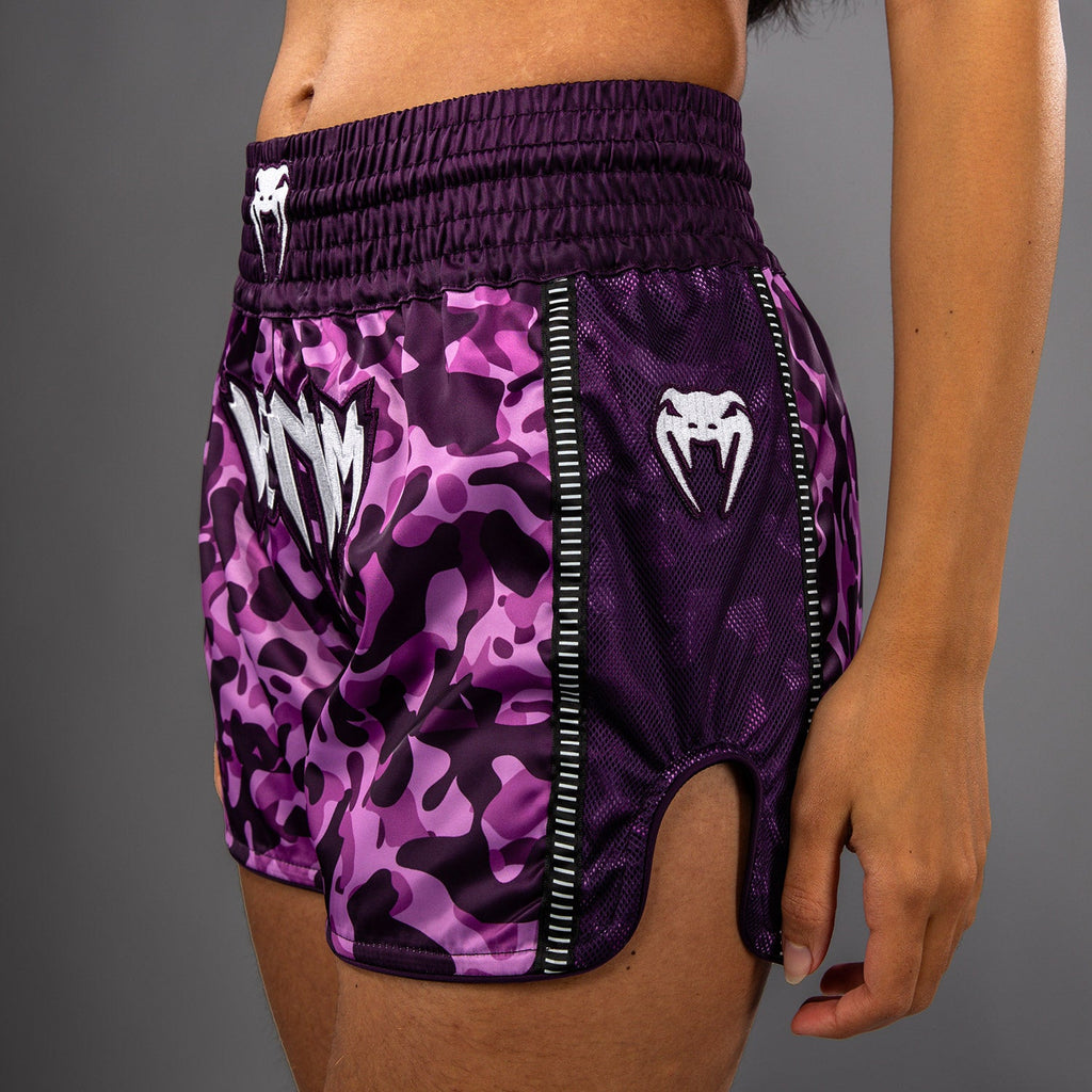 Venum Iris Muay Thai Shorts - Švestka/růžová