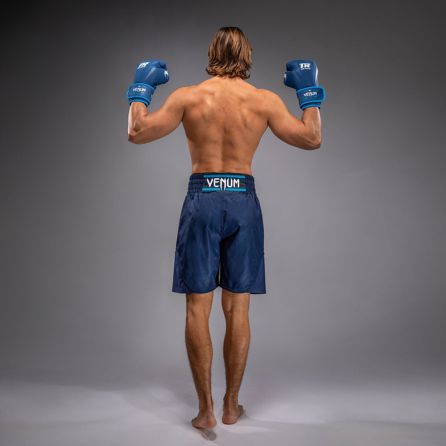 Pánské boxerské šortky Venum x Top Rank Original - tmavě modré