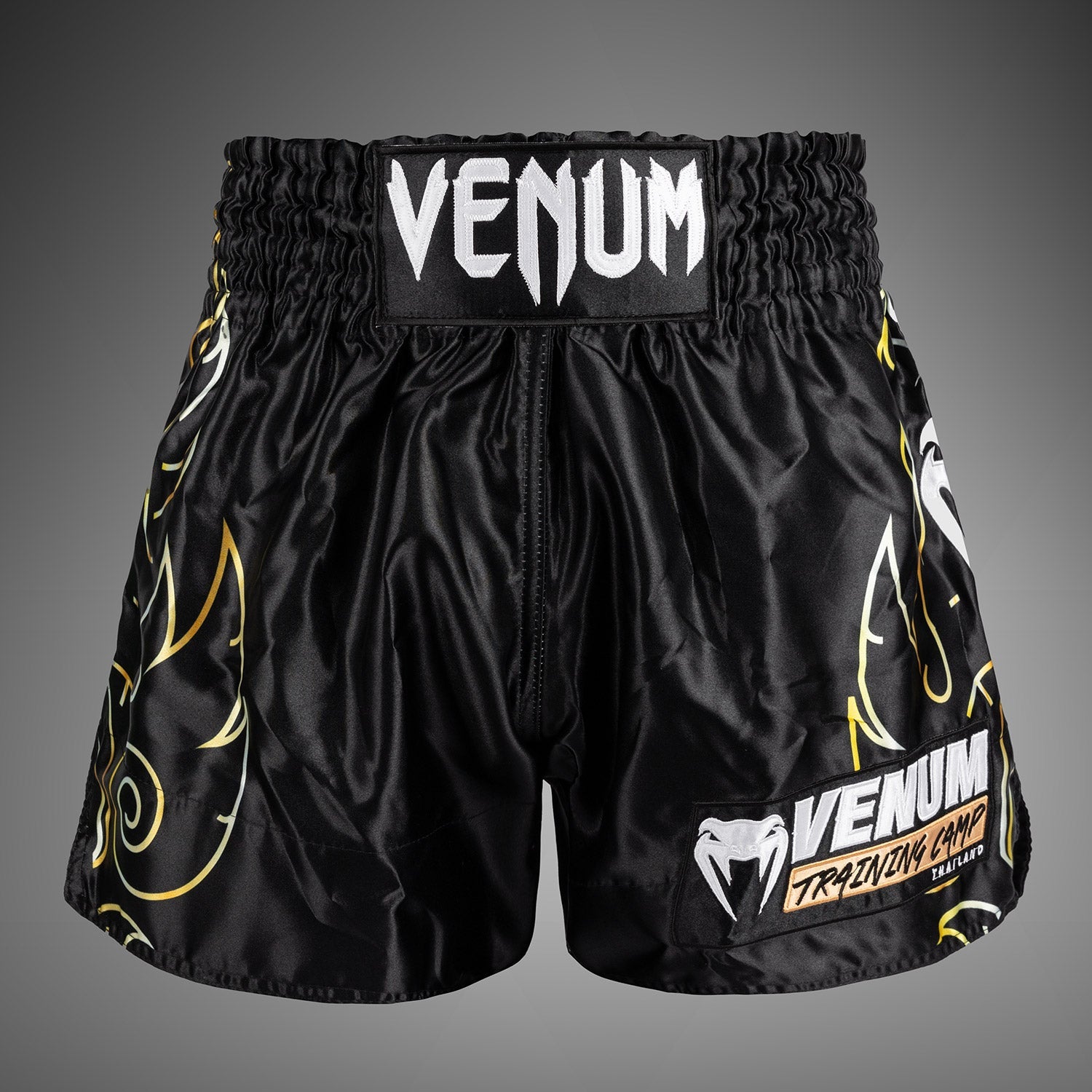 Venum VTC Muay Thai šortky - černo-zlaté