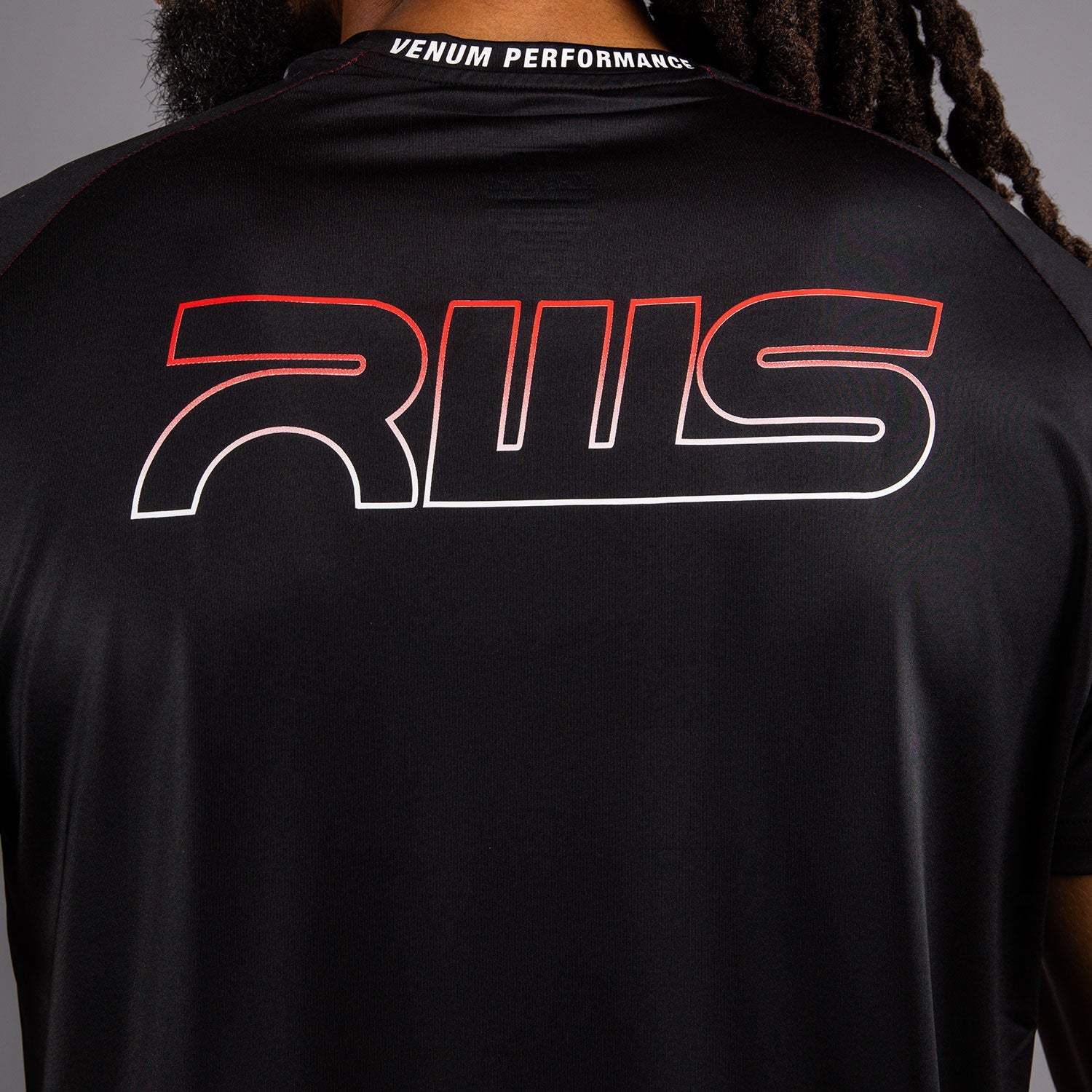 Pánské tričko Venum x RWS 2.0 Dry-Tech - Černá/Červená