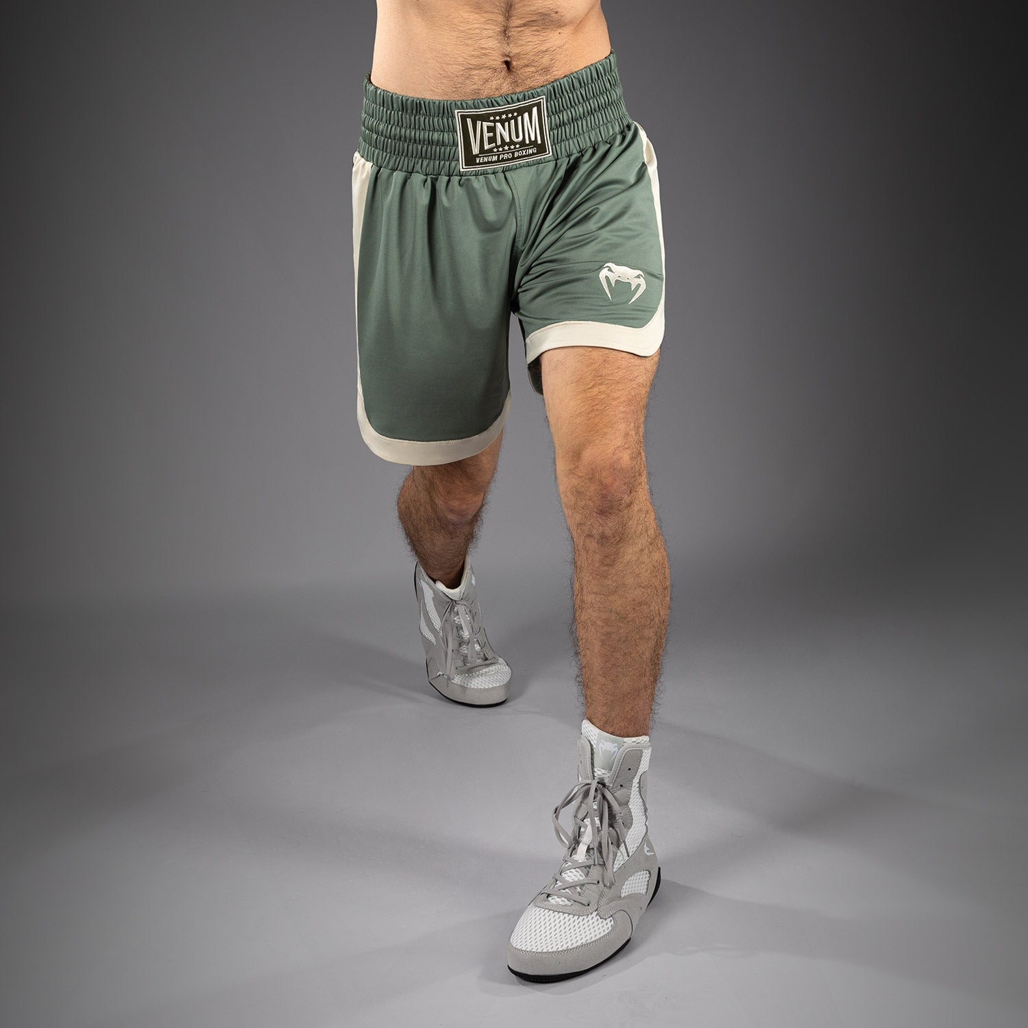 Venum Classic Boxing Shorts - Aqua Green/Ivory