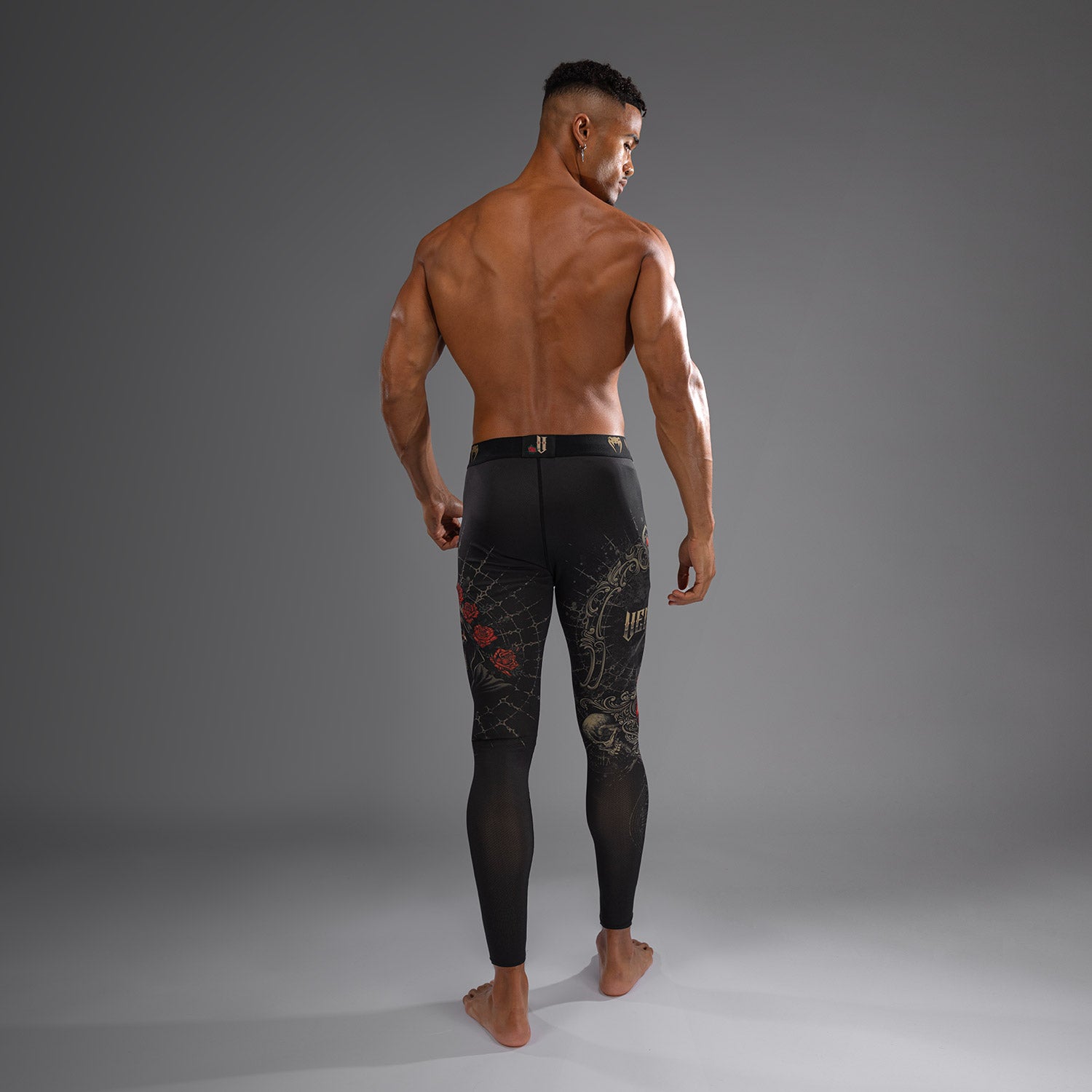 Pánské Spodky Venum Santa Muerte 5.0 - Tmavě Černá/Zlatá