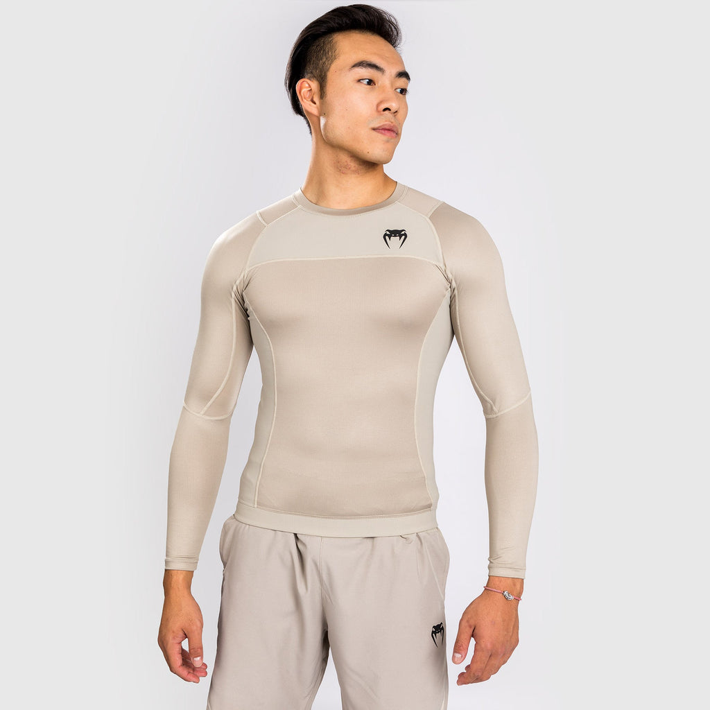 Venum G-Fit Air Rashguard s dlouhým rukávem - Písek