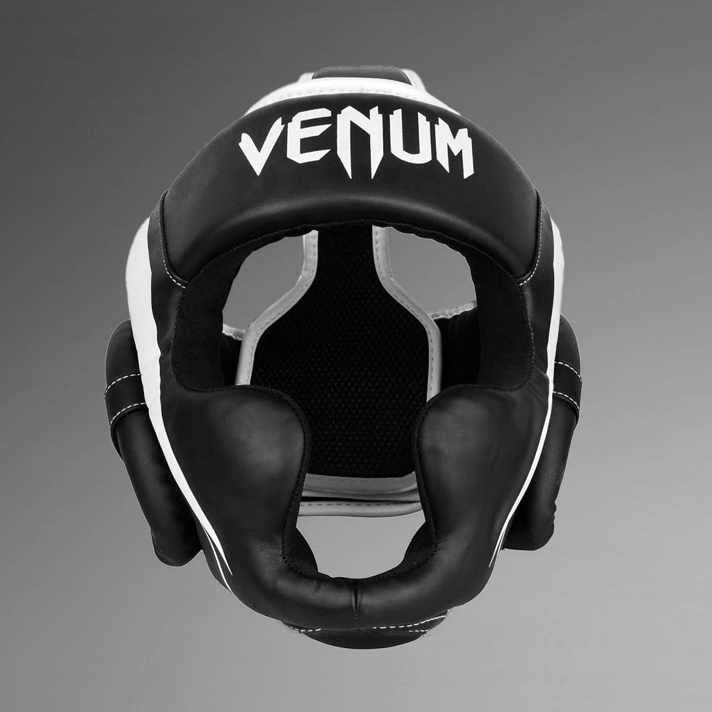 Venum Elite Headgear - Černá/Bílá