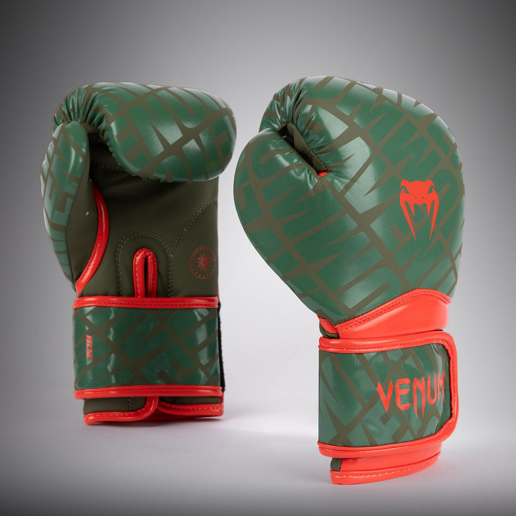 Dětské boxerské rukavice Venum Contender 1.5 XT - Army Green
