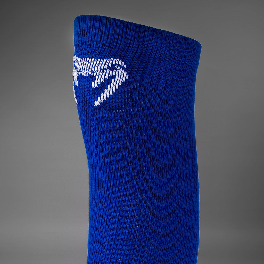 Venum Elite Performance Dlouhé Ponožky - Královská Modrá/Bílá
