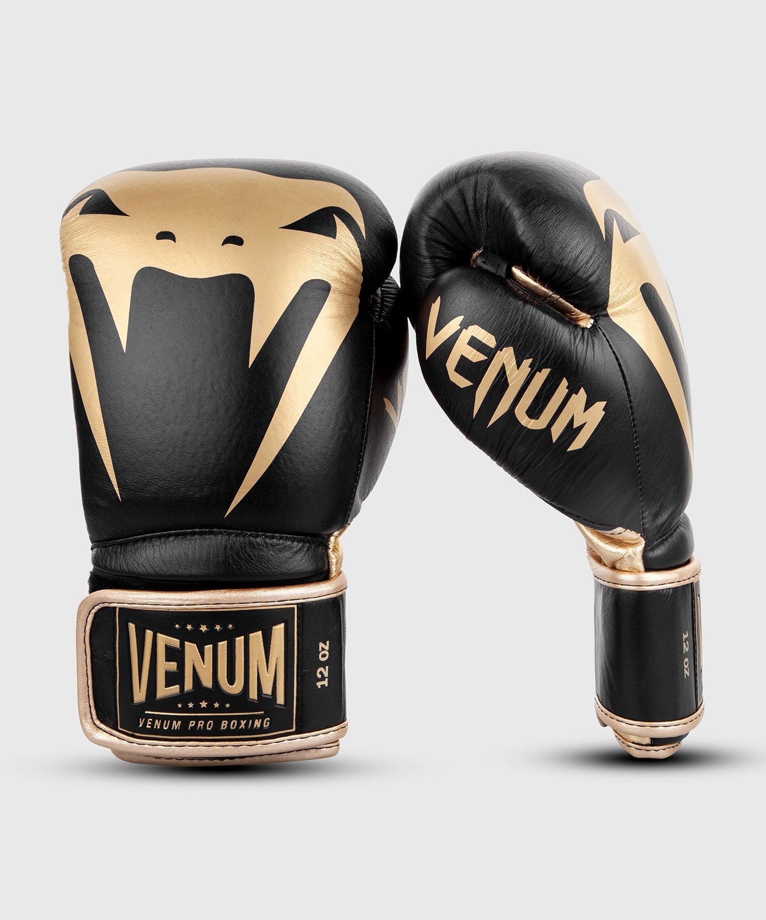 Venum Giant 2.0 Pro Boxerské rukavice na suchý zip - černá/zlatá