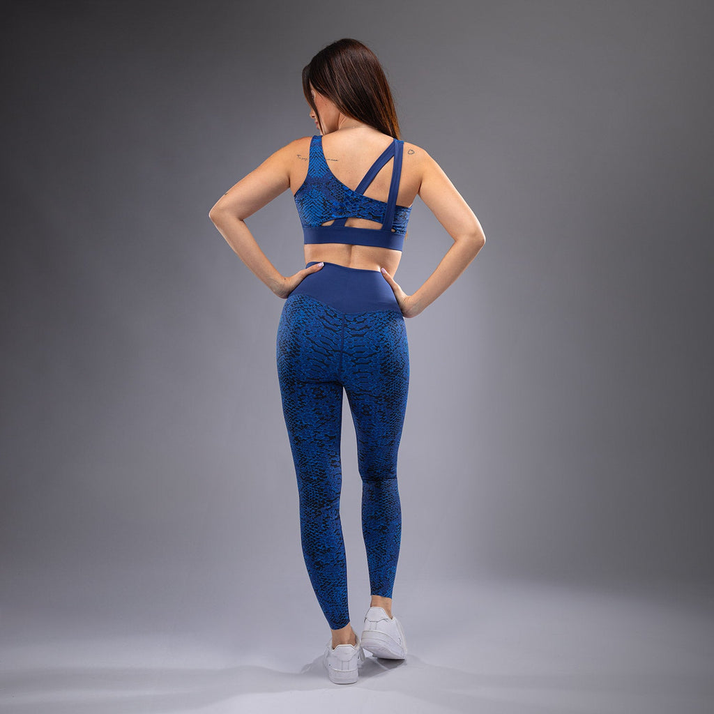 Dámské legíny Venum Amazonia v plné délce - Ultramarine Blue