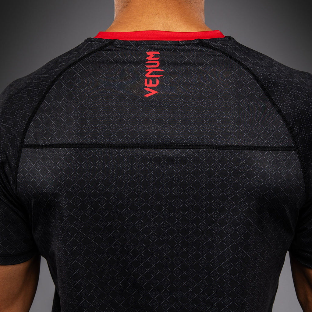 Venum x Roger Gracie Signature Dry Tech T-Shirt - Černá/Červená