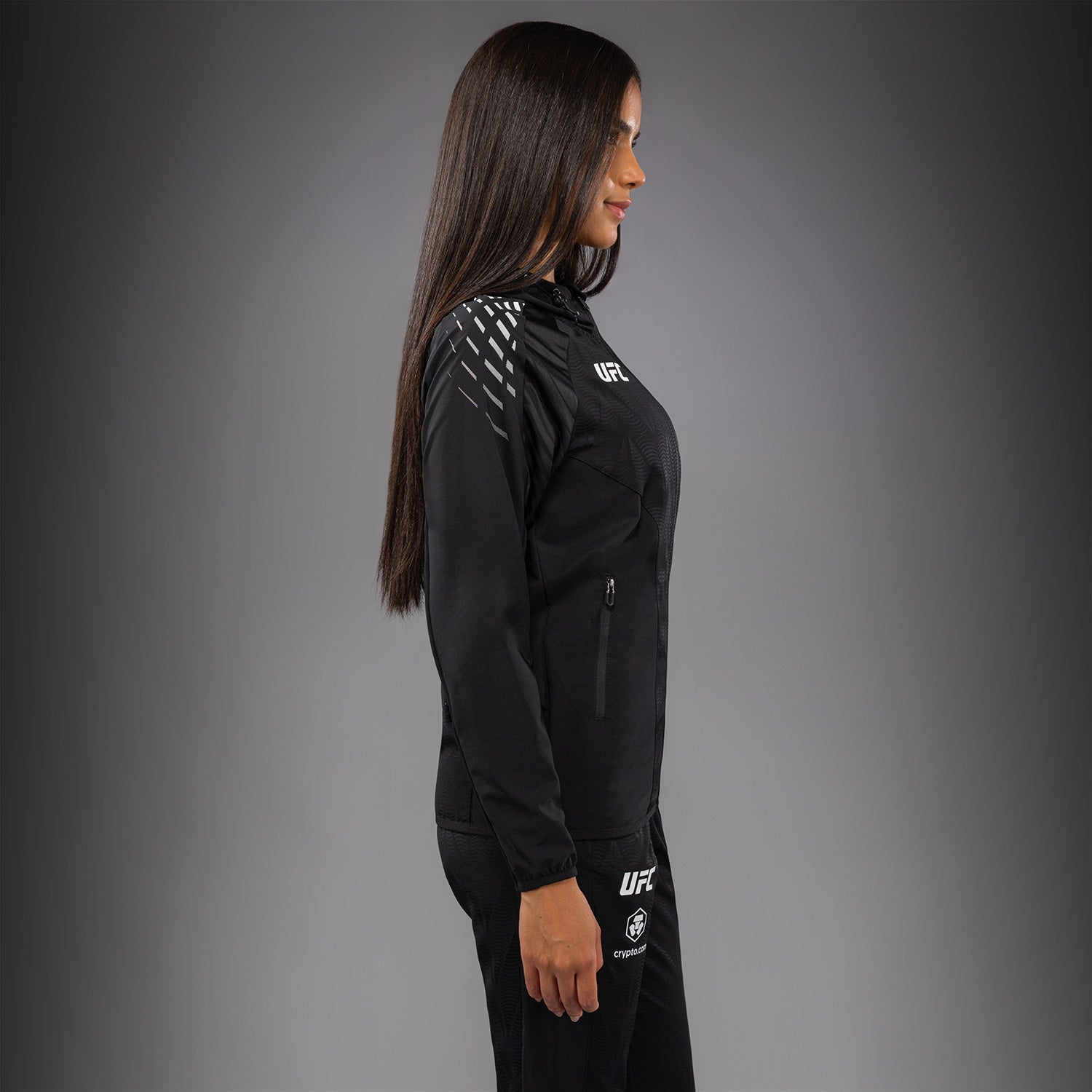 Dámská mikina UFC Zenith by Venum Authentic Fight Night Walkout Černá