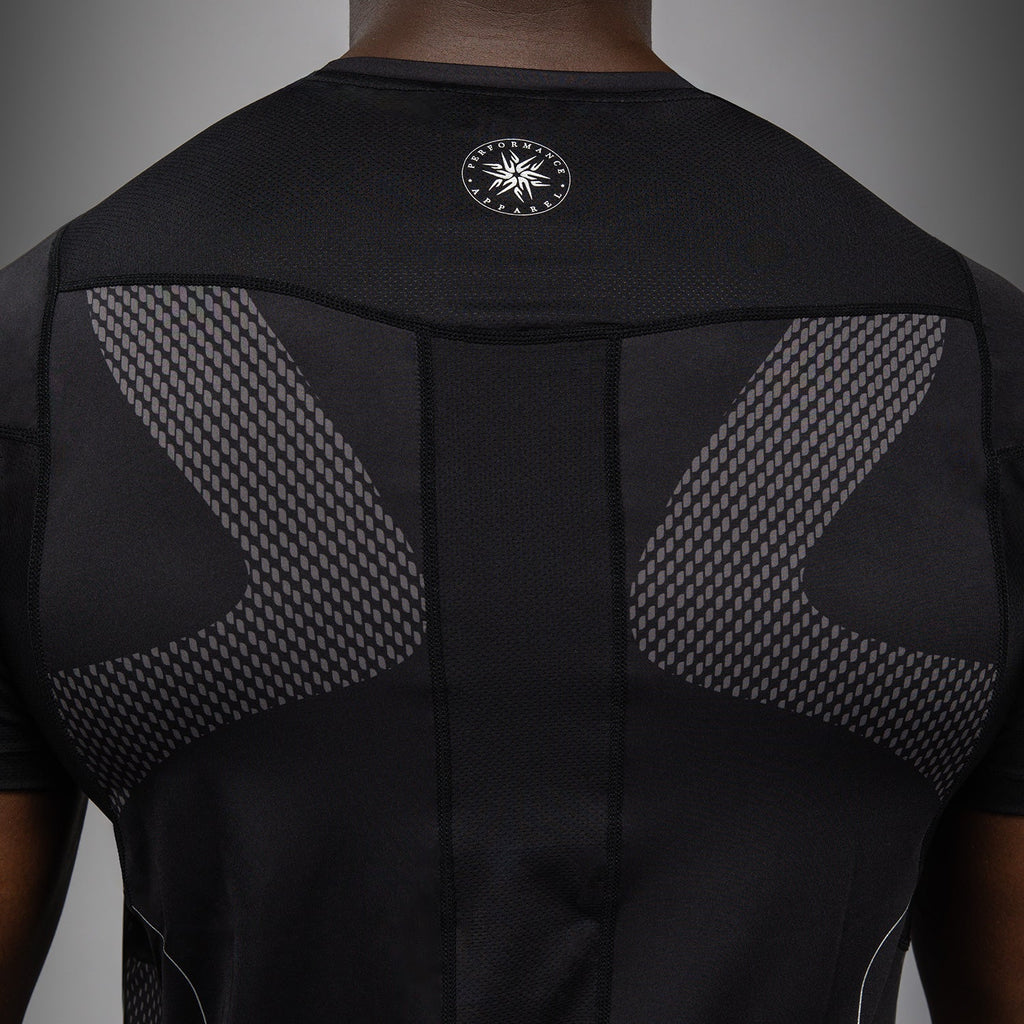 Venum Nexus Dry-Tech Tričko - Černá/Stříbrná