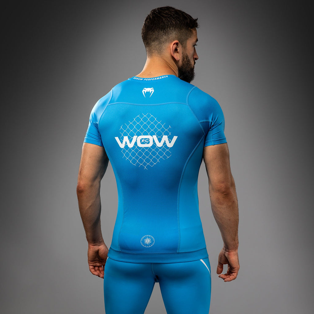 Venum x WOW FC Tričko s krátkým rukávem - Pacifická modř