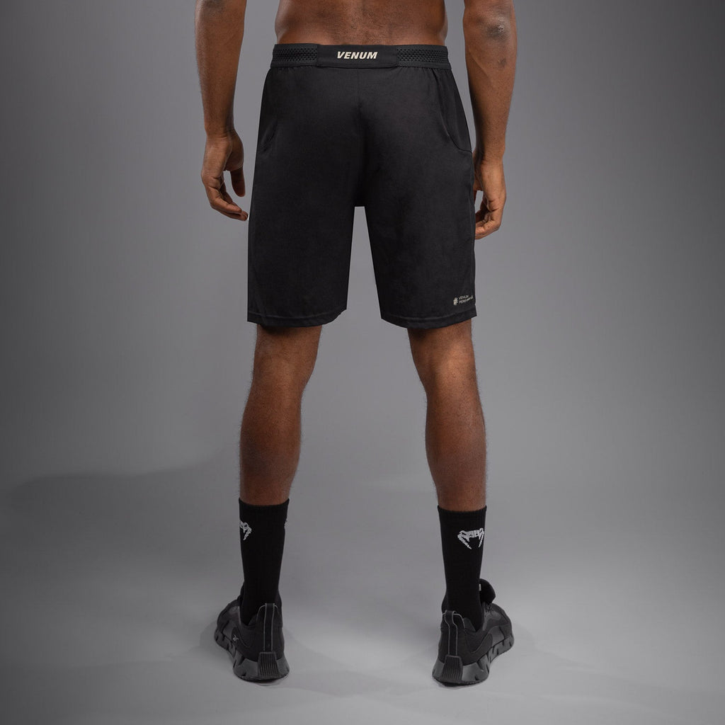 Pánské tréninkové šortky Venum G-Fit Air - Hluboká černá/Ohnivá červená