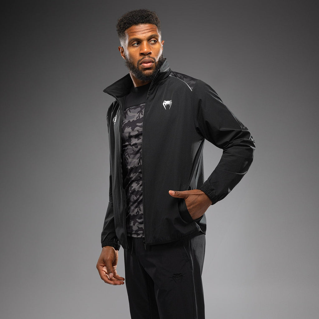 Venum x Polaris S Track Jacket - Černá/Bouřková šedá