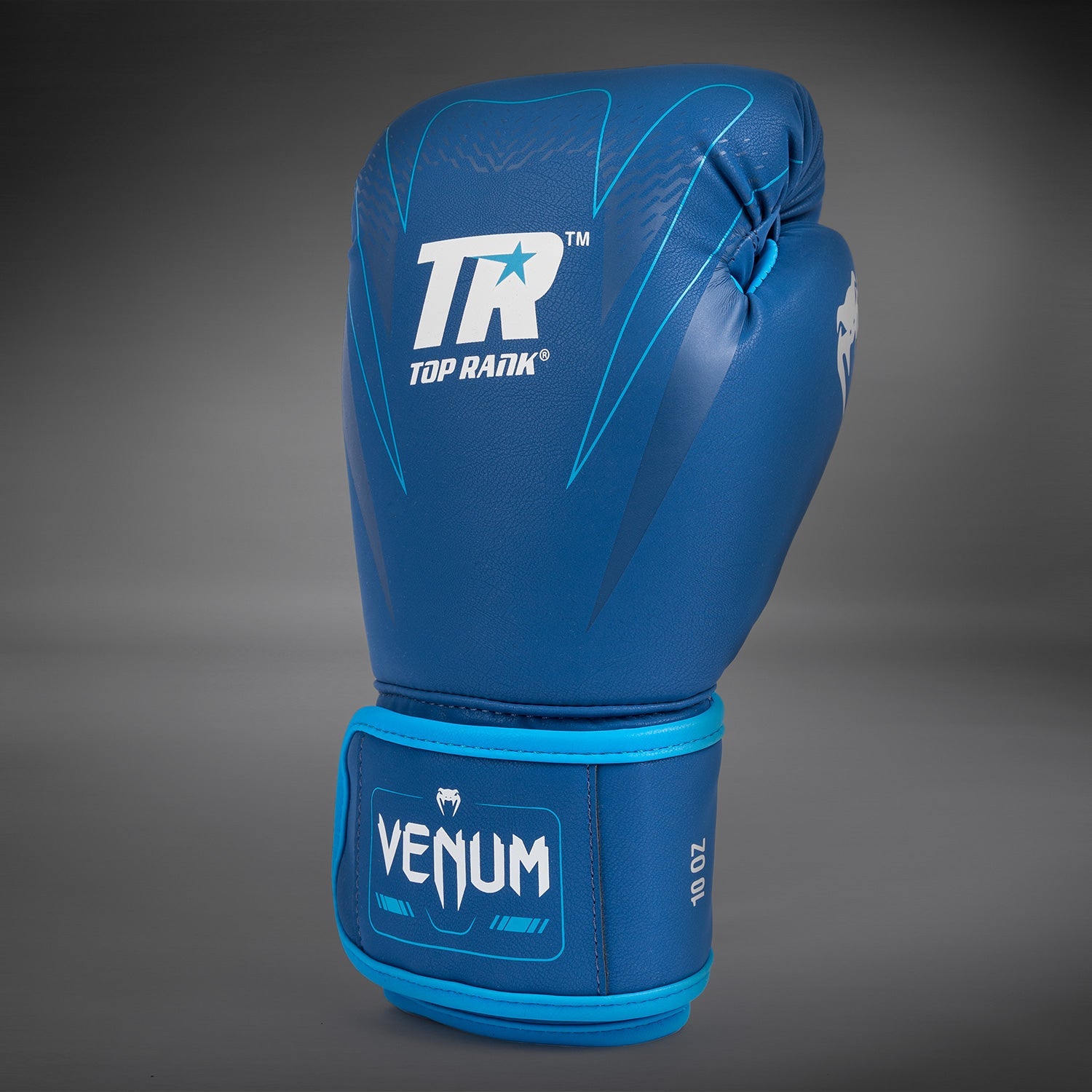 Venum x Top Rank Original Boxerské rukavice - Navy Blue