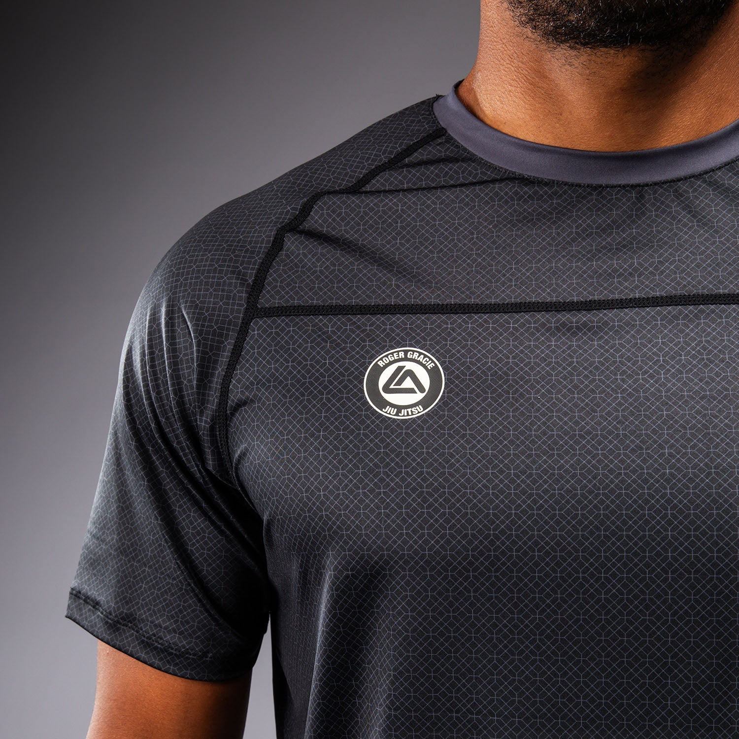 Venum x Roger Gracie Academy Dry Tech Tričko - Černá