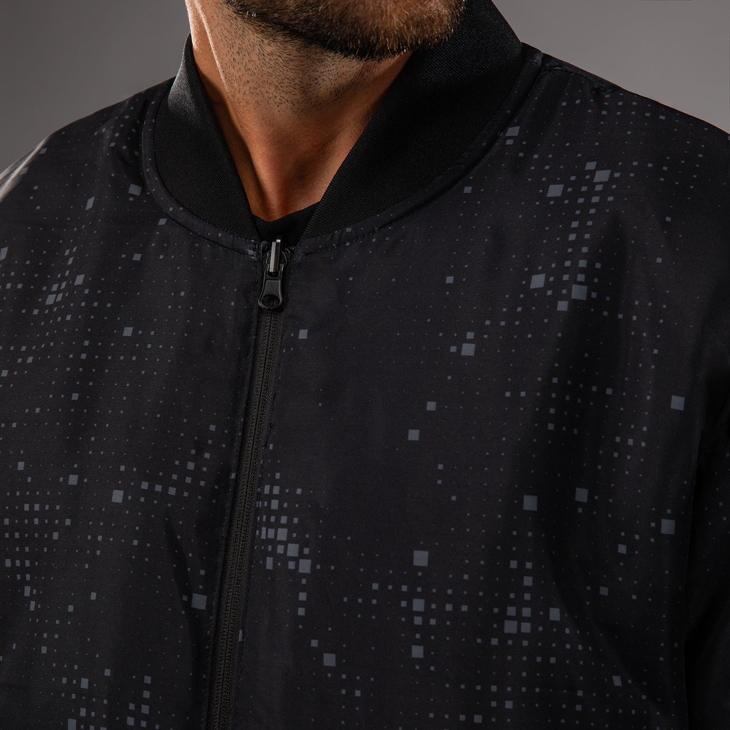 Venum Eclipse Bomber Jacket - Černá/Slonová kost