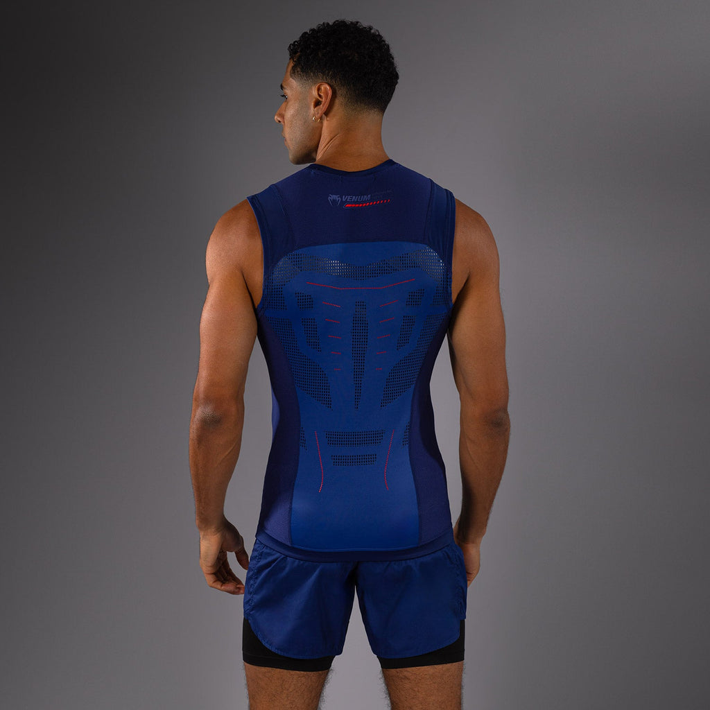Venum Technical 3.0 Bezrukávový Rashguard - Noční modrá