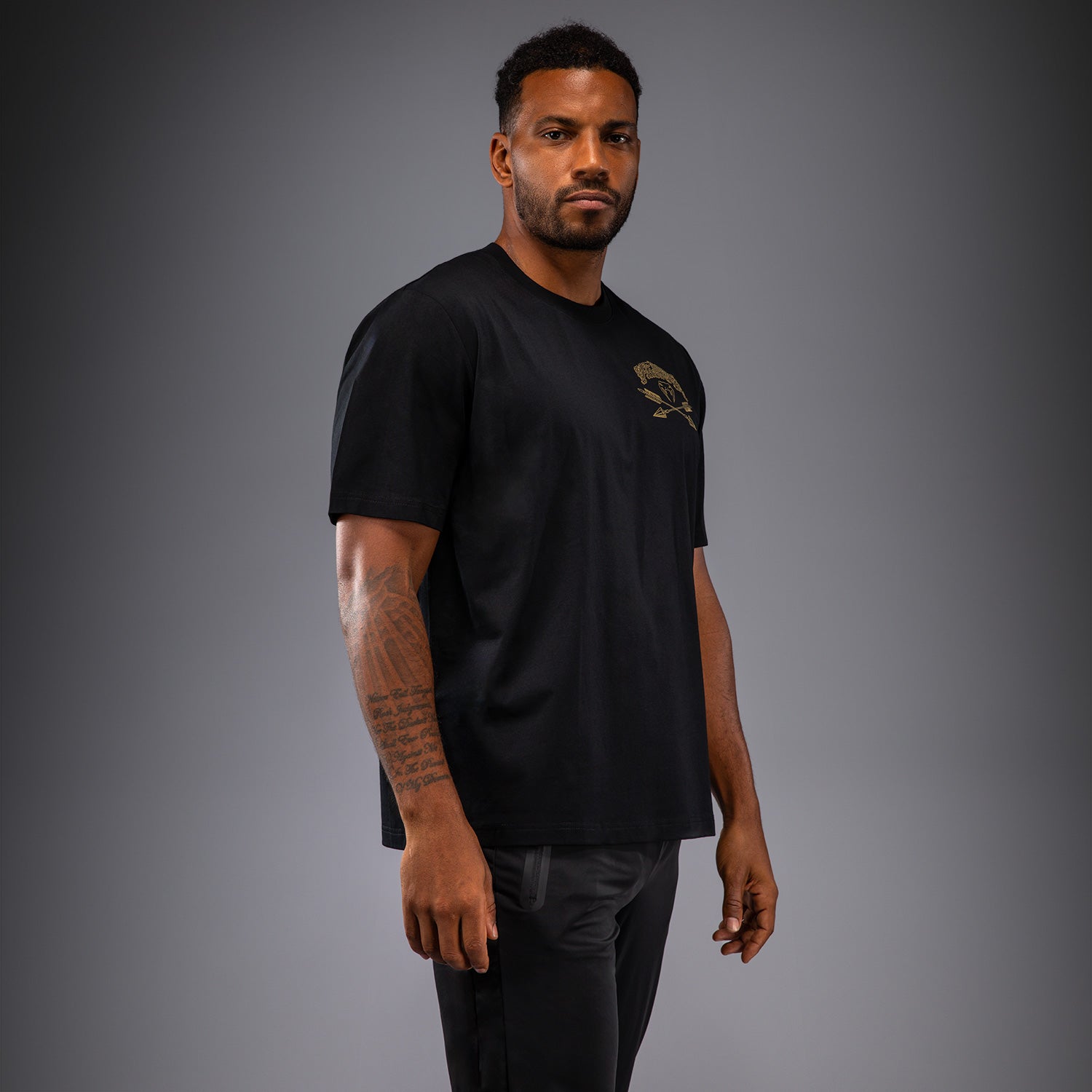 Venum Wolf Atak Tričko - Černá/Šedá