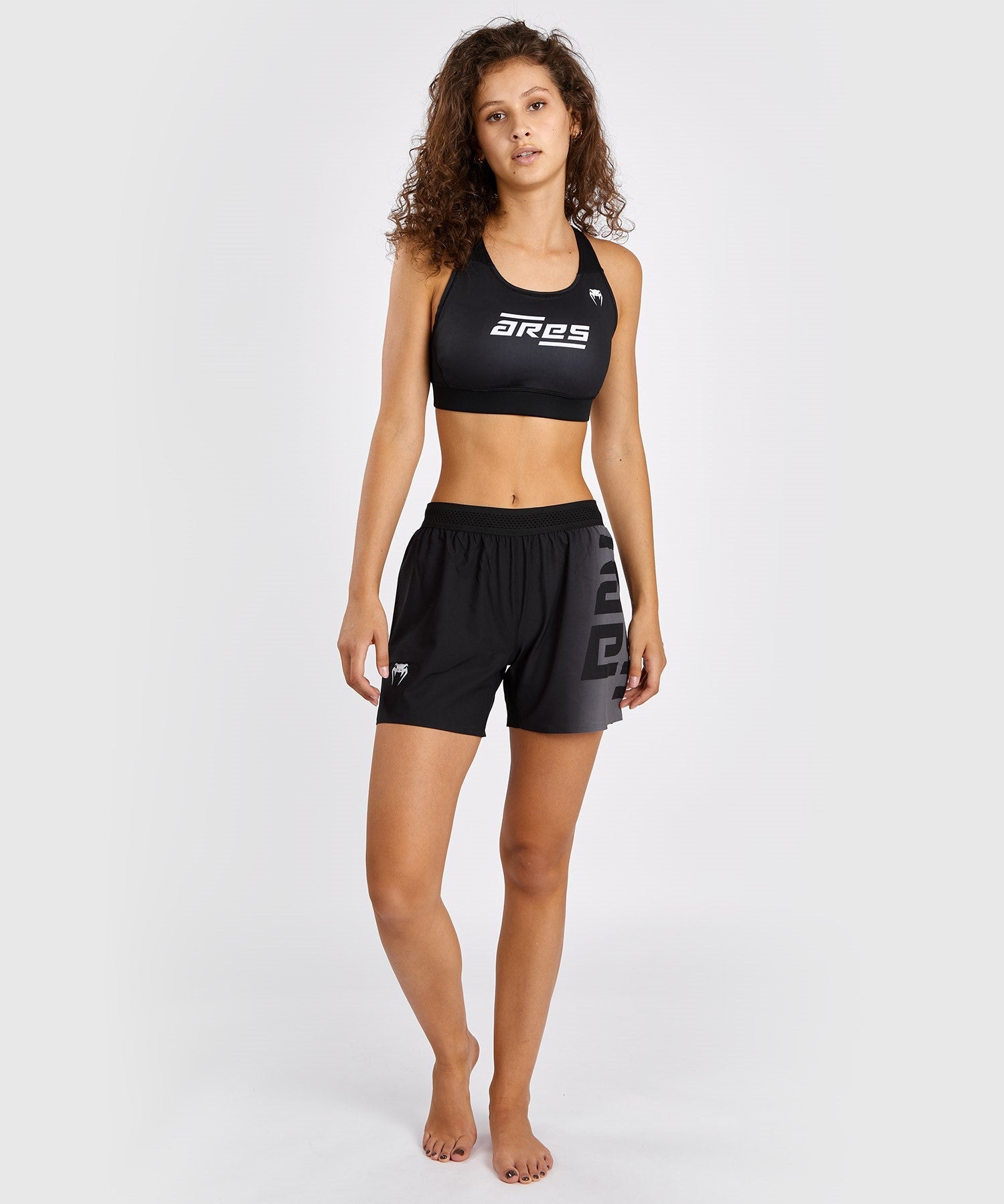 Venum x Ares Fightshort pro ženy - Černá