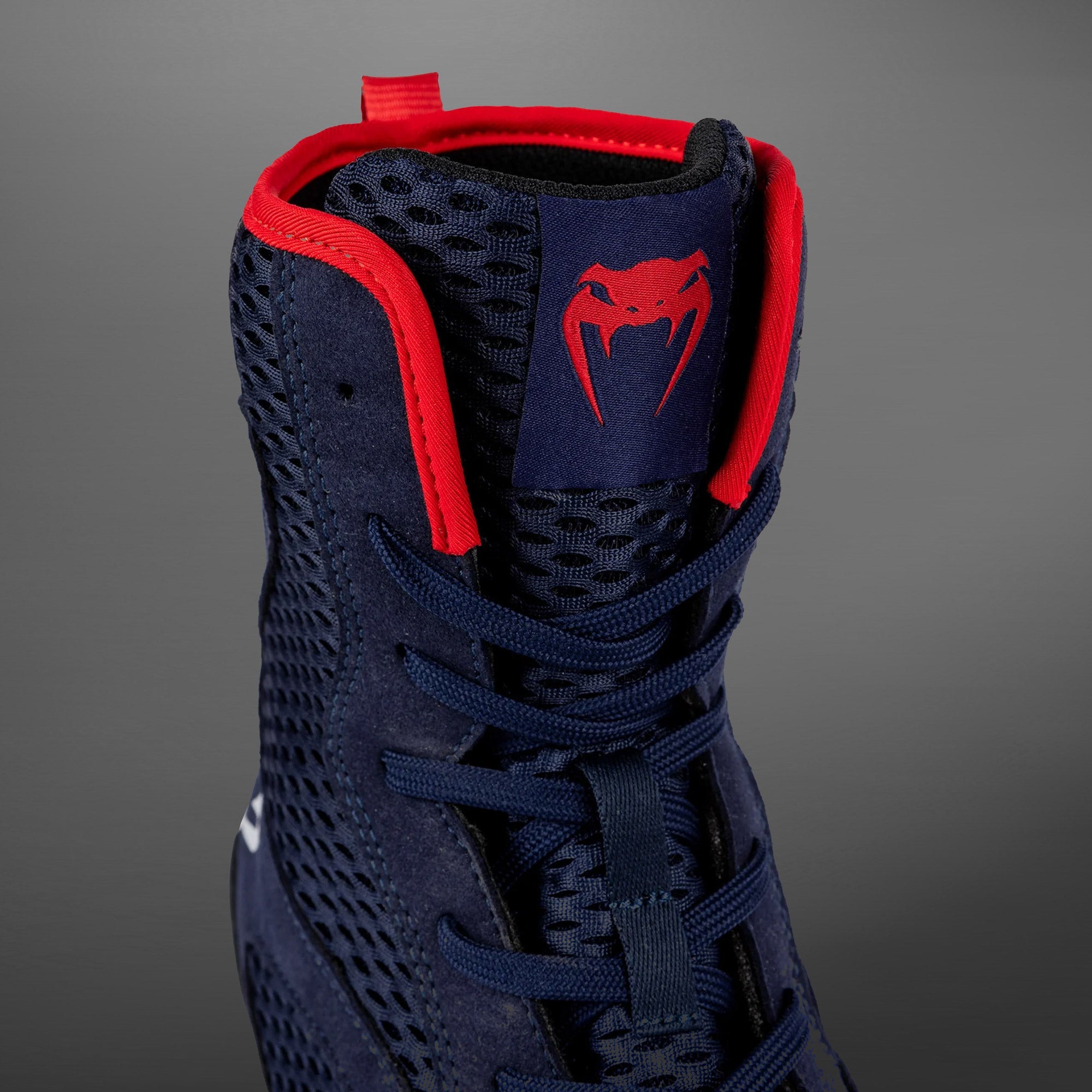 Venum Boxerské boty - Námořnická modrá/červená