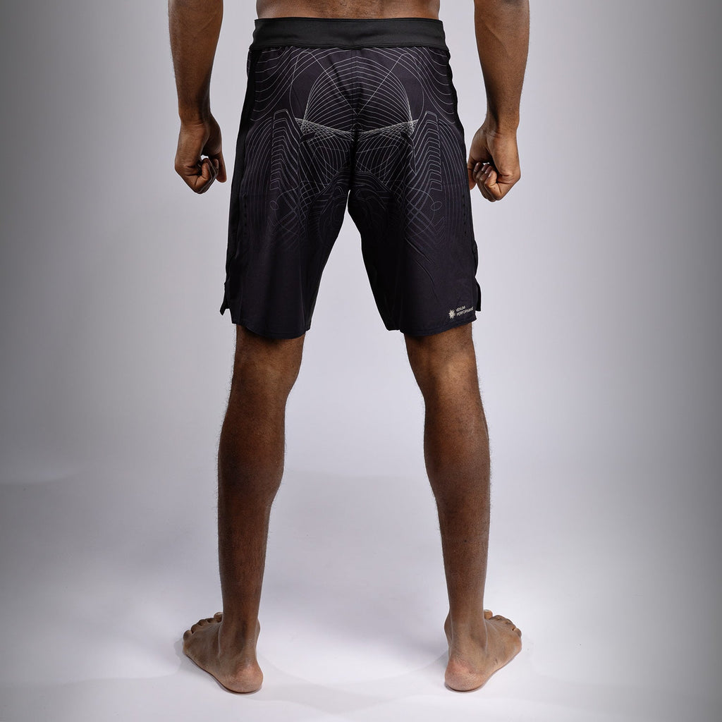 Pánské bojové šortky Venum G-Fit Air - tmavě černá/písková