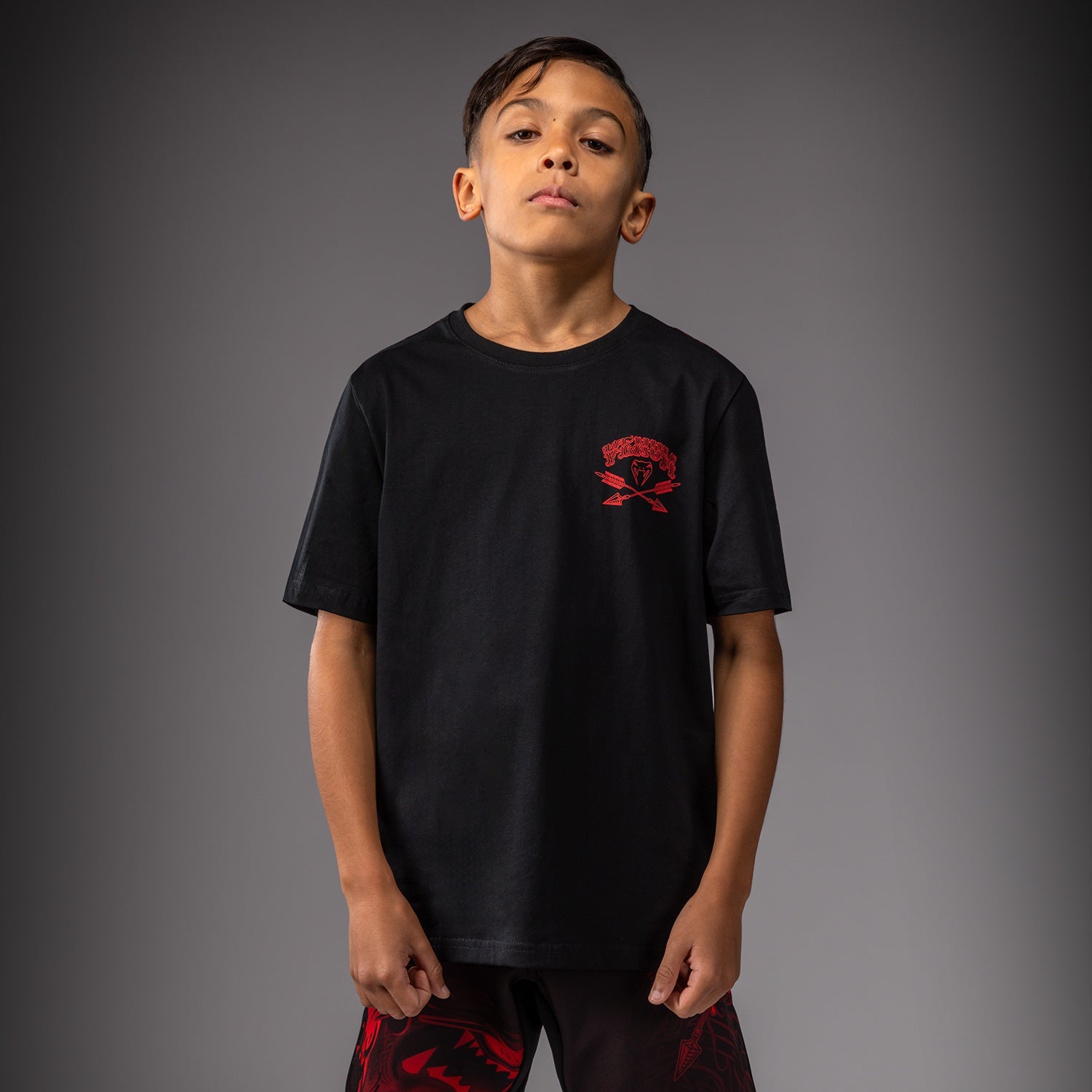 Venum Wolf Atak Dětské Tričko - Černá/Červená