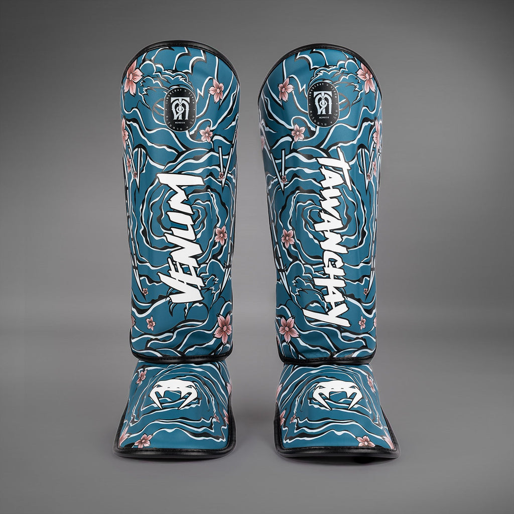 Venum x Tawanchay Chrániče holení Modrá/Bílá