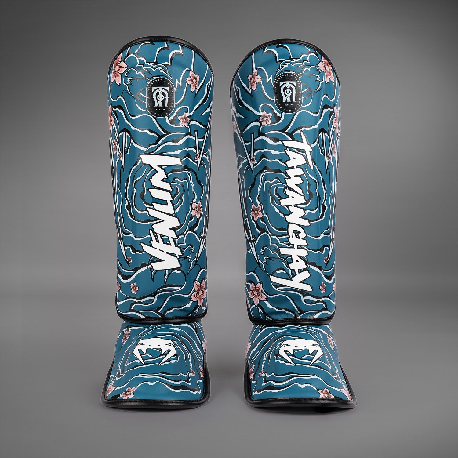 Venum x Tawanchay Chrániče holení Modrá/Bílá