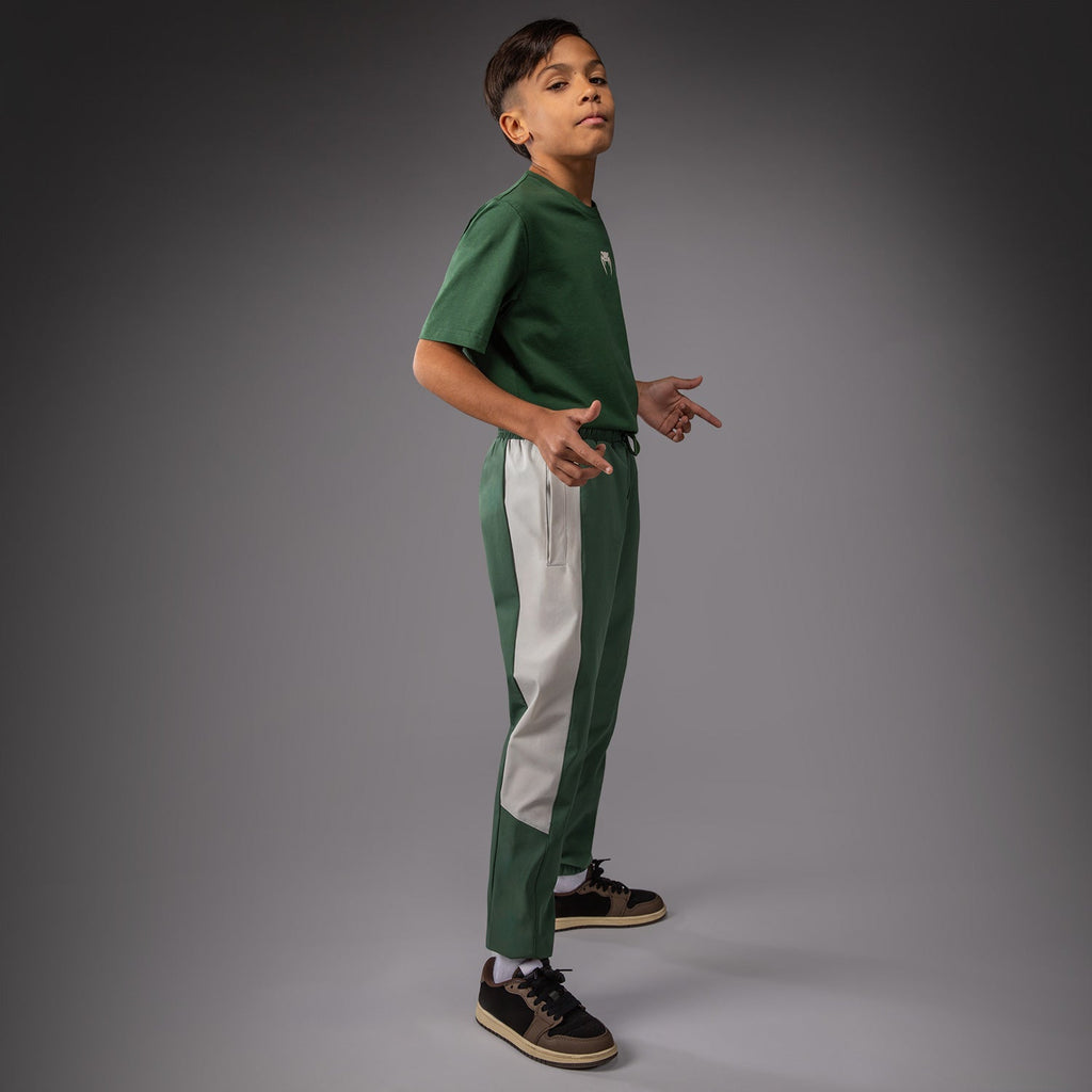 Venum Vectra Dětské Tepláky - Lesní Zelená/Off White