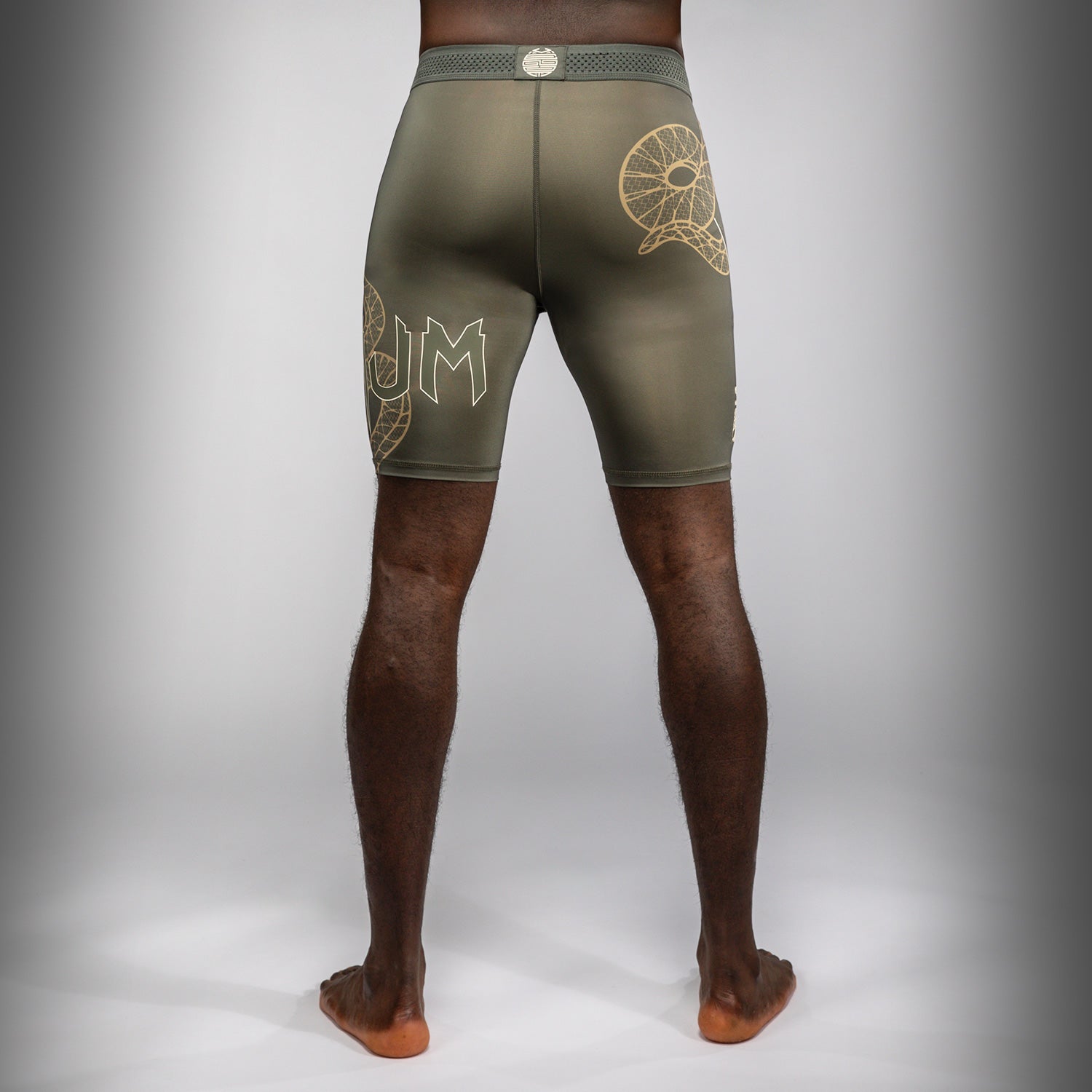 Venum Serpenti Vale Tudo Šortky - Khaki/Bronzová/Slonová kost