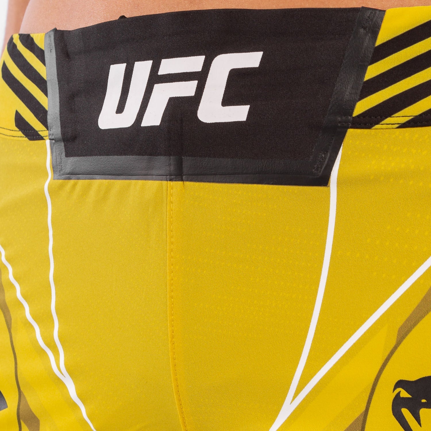 Dámské šortky UFC Venum Authentic Fight Night - Long Fit - Žluté