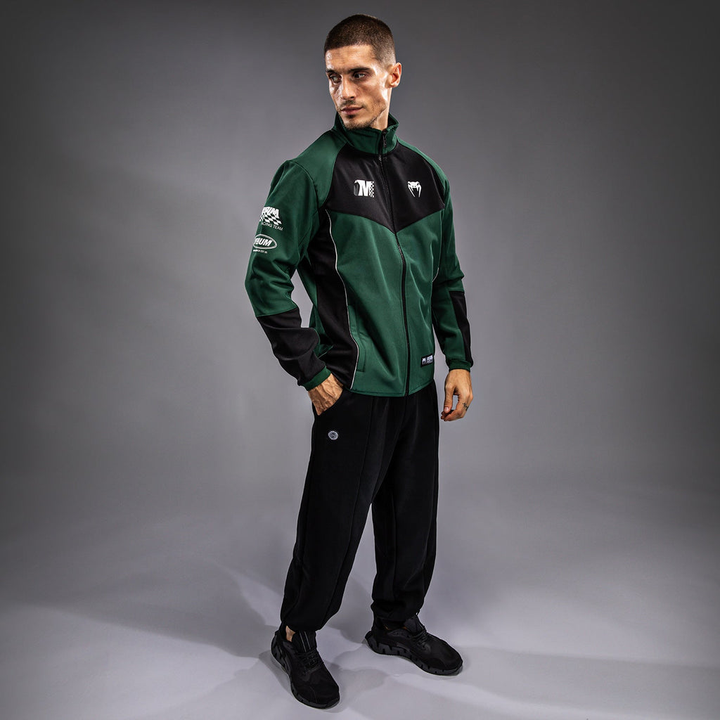 Bunda Venum Motorsport Softshell - Lesní hlubina