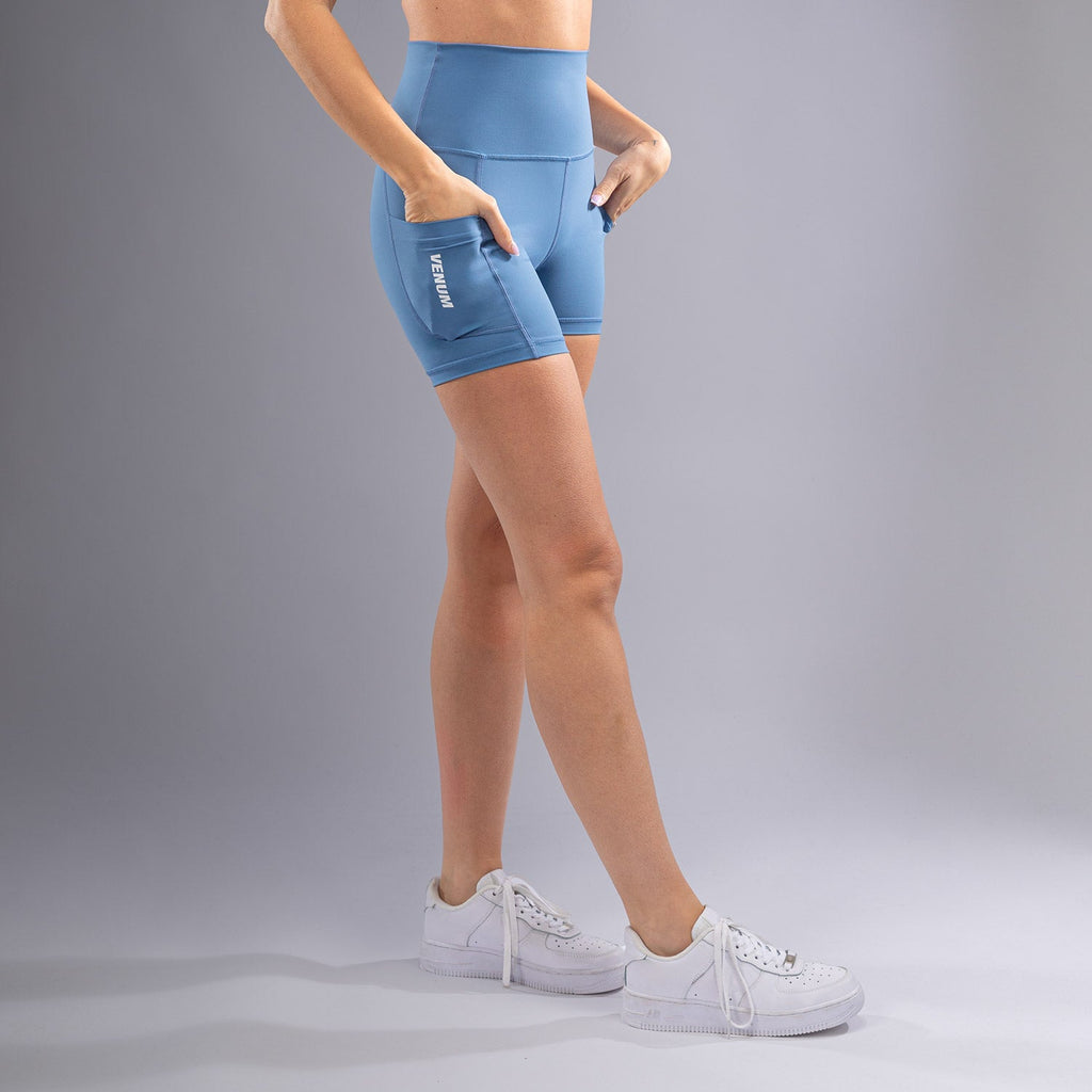 Dámské cyklistické šortky Venum Essential - Storm Blue