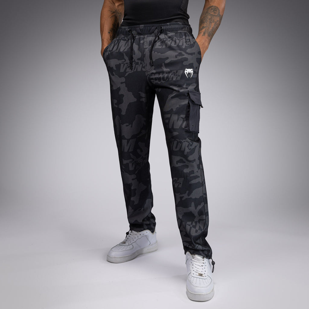 Venum Trooper Pánské tepláky - Černá/Uhlíková