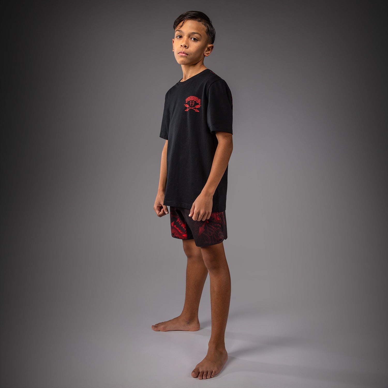 Venum Wolf Atak Dětské Tričko - Černá/Červená