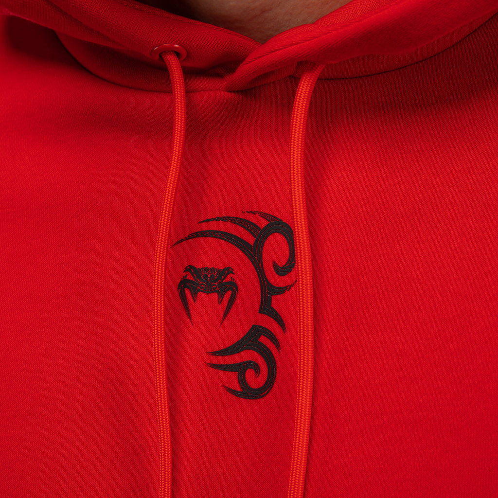 Venum x Mike Tyson Tiger Mikina - Intenzivní červená/Hluboká černá